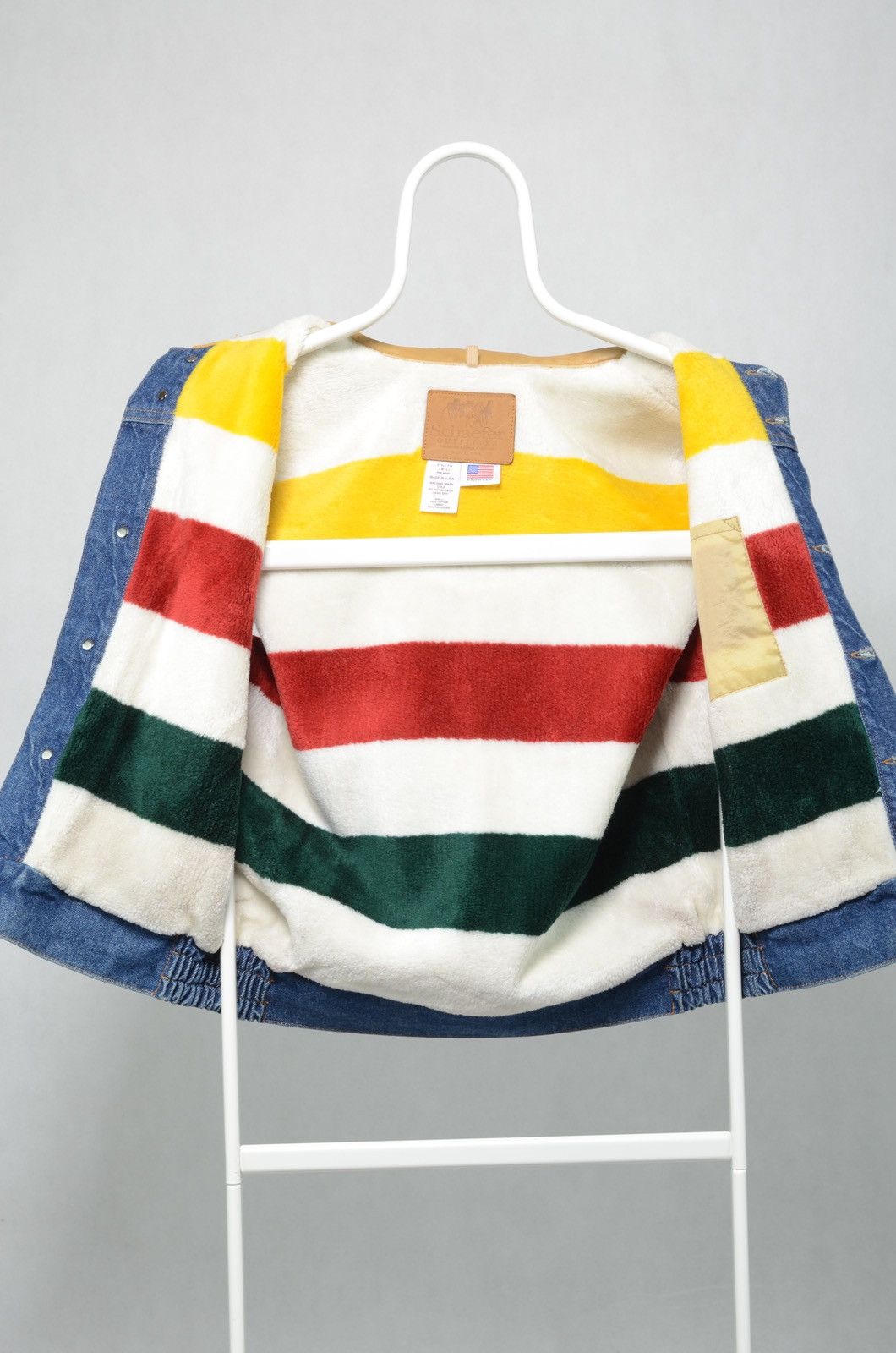Other Schaefer denim vest with fleece blanket lining size M-L Size US M / EU 48-50 / 2 - 2 Thumbnail