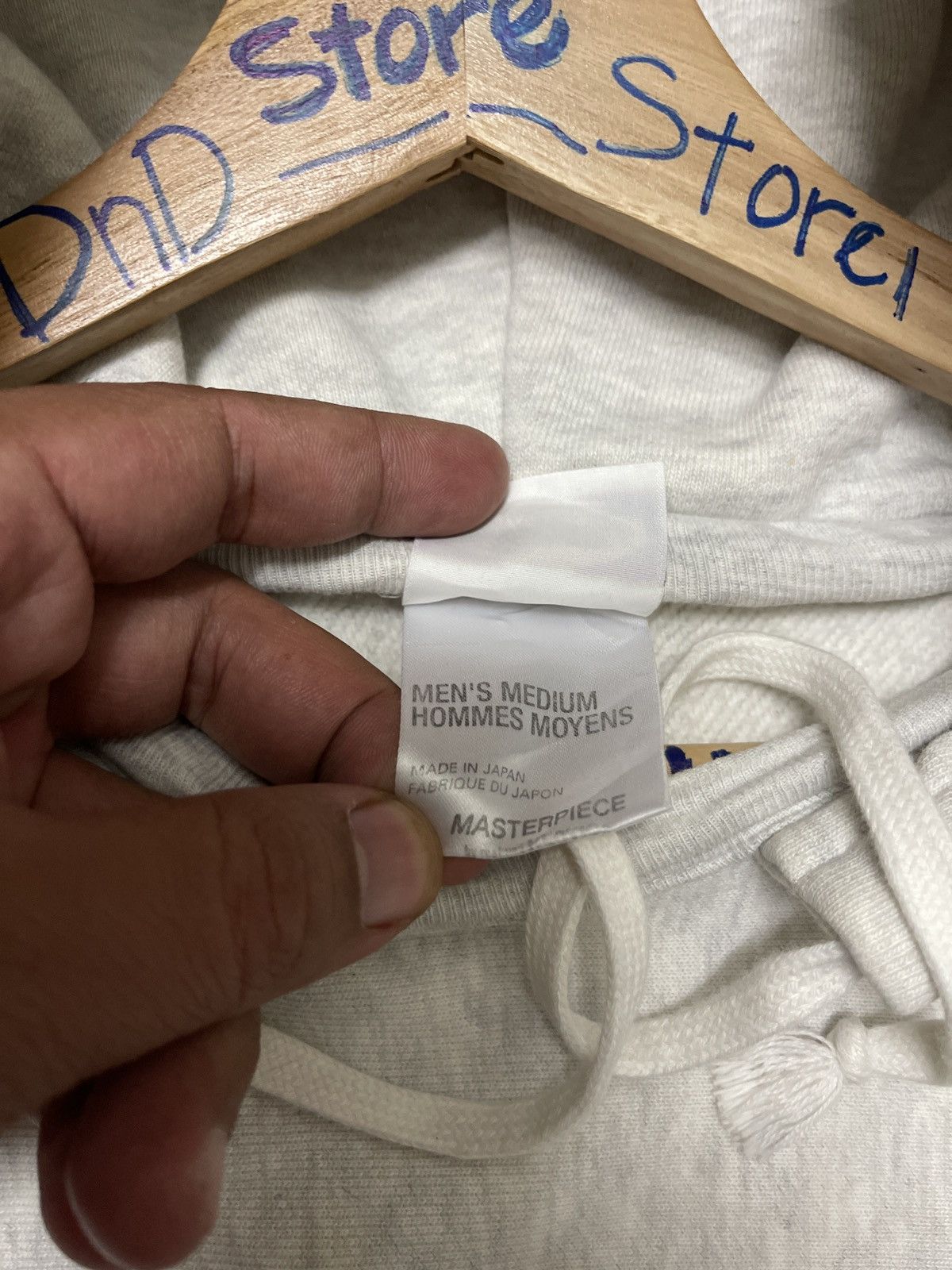 Japanese Brand × MasterPiece VINTAGE MASTERPIECE MEN’S HOMMES MOYEN’S HOODIE VERY RARE Size US M / EU 48-50 / 2 - 7 Thumbnail