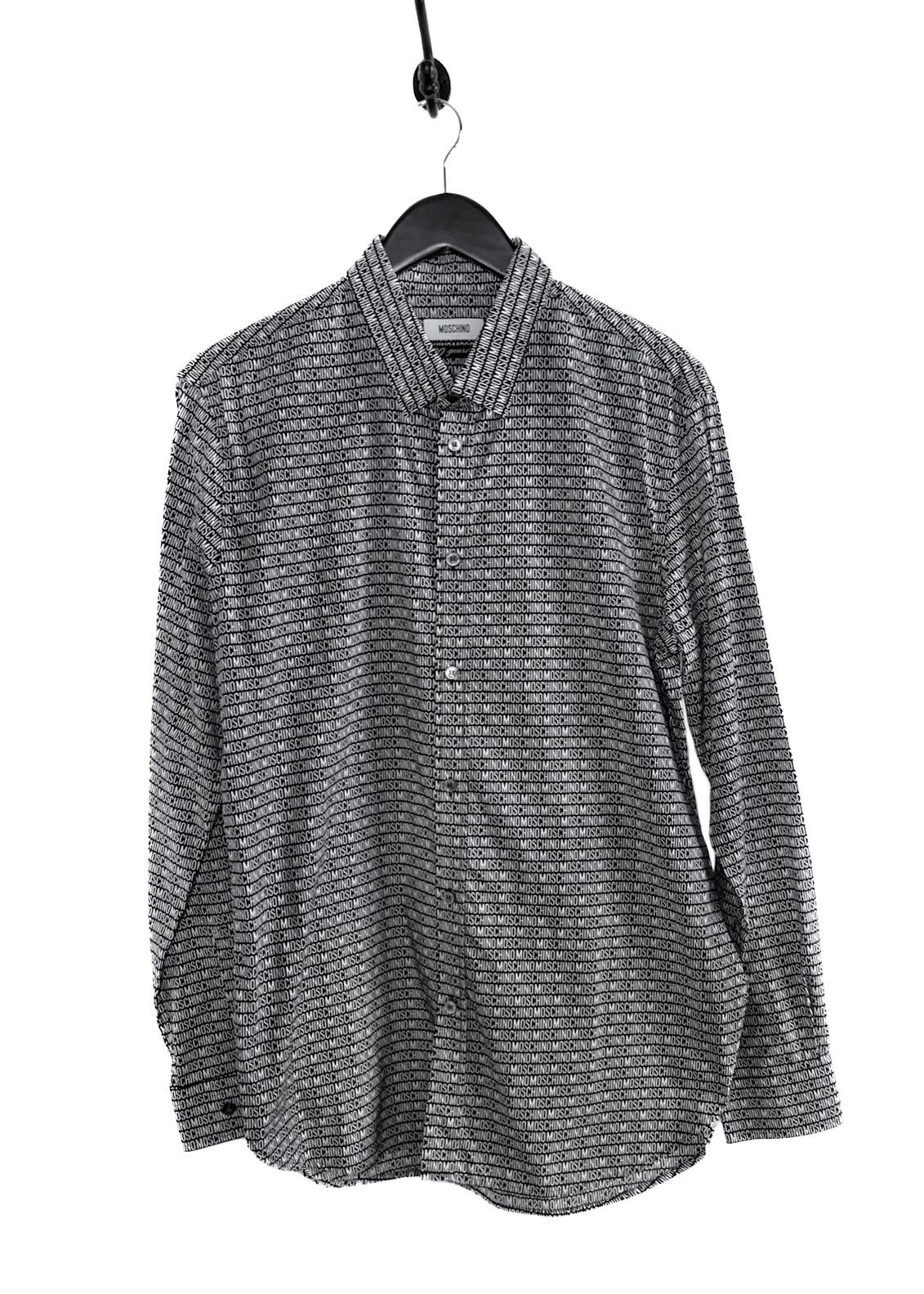 Moschino Moschino Logo Throughout Printed Shirt Size US L / EU 52-54 / 3 - 1 Thumbnail
