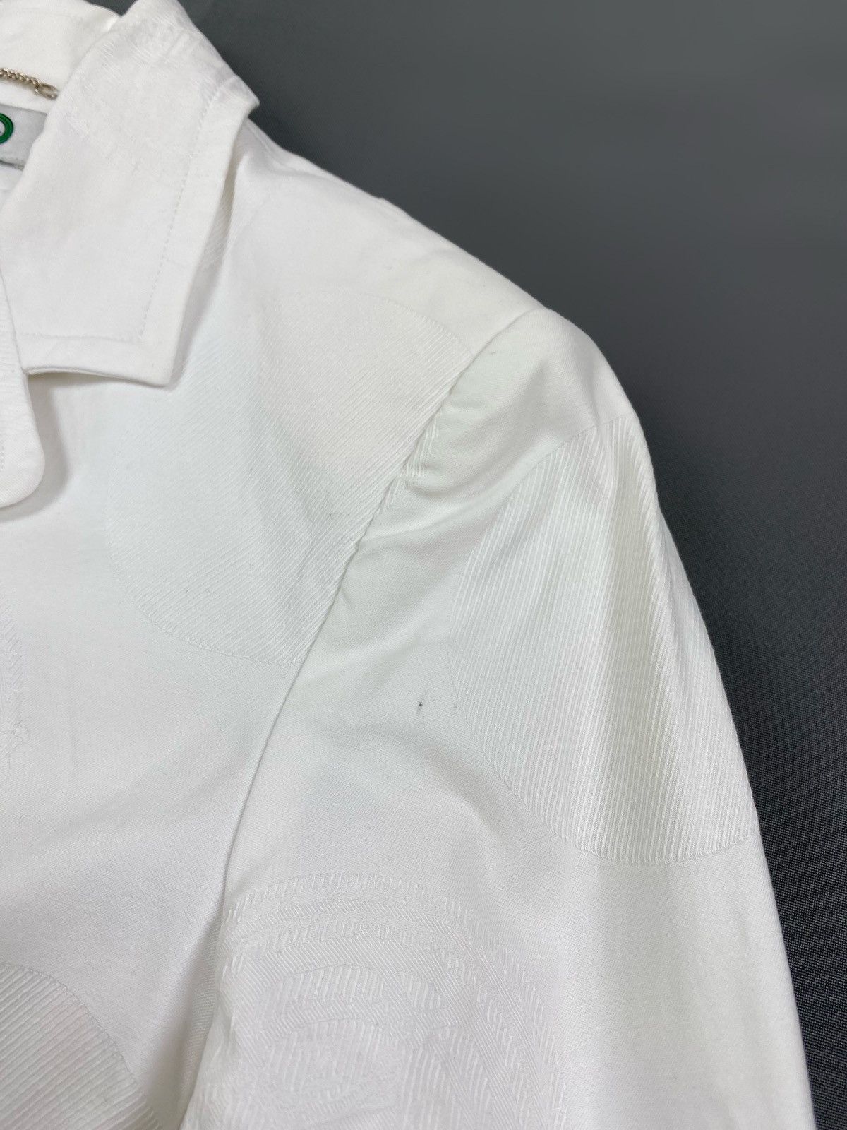 Kenzo Kenzo Paris Monogram White Women’s Blazer Jacket Size S / US 4 / IT 40 - 5 Thumbnail