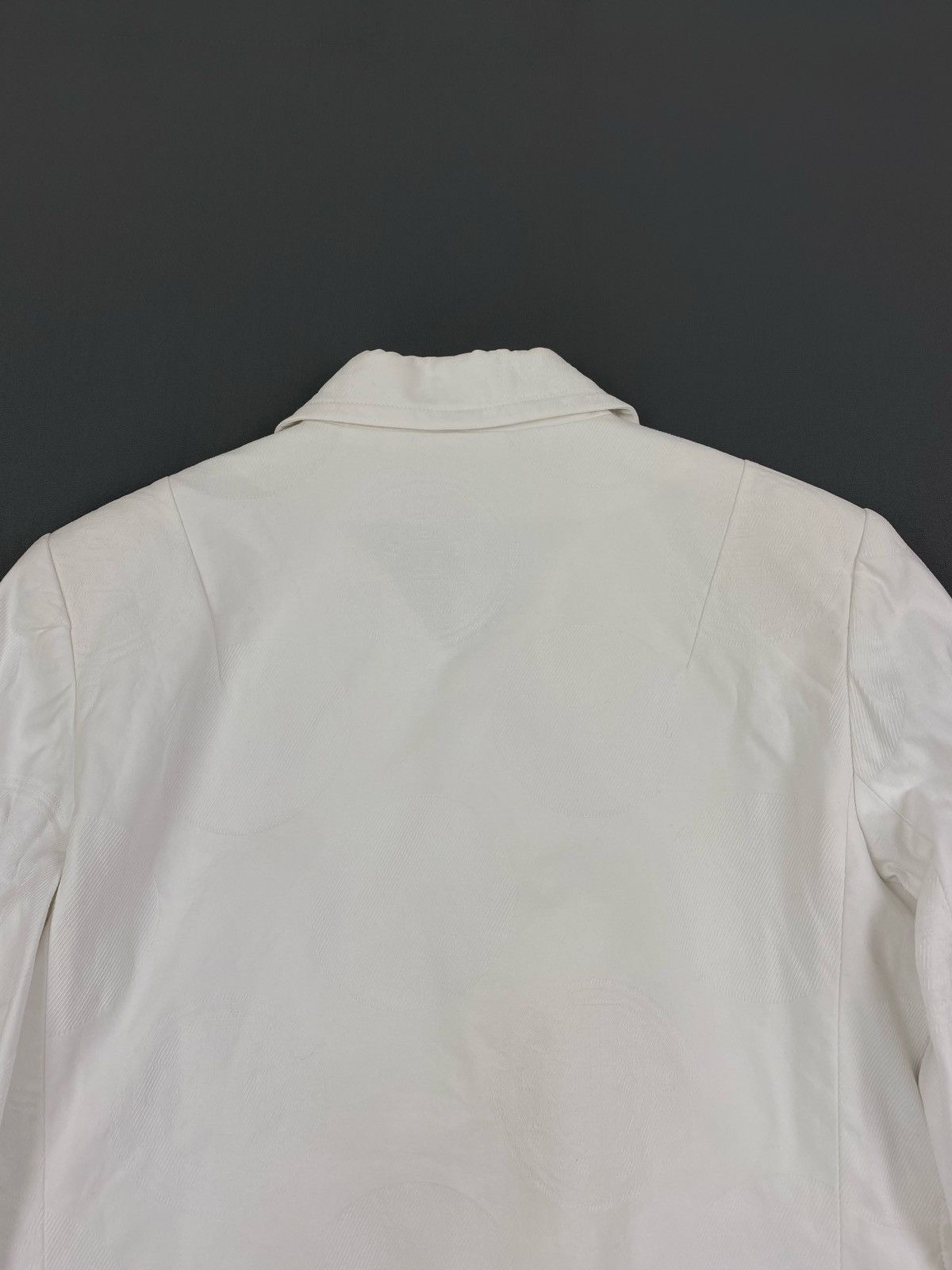 Kenzo Kenzo Paris Monogram White Women’s Blazer Jacket Size S / US 4 / IT 40 - 10 Thumbnail
