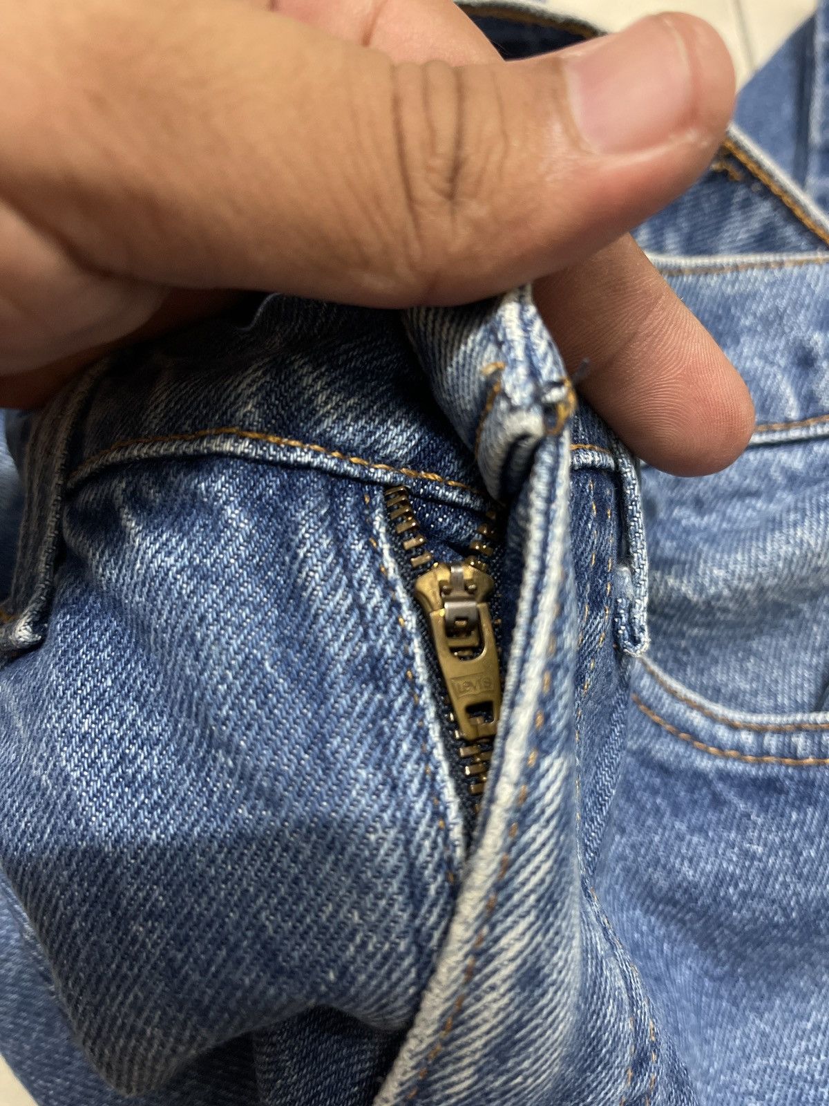 Levi's × Vintage VINTAGE LEVI’S 517-0217 ORANGE TAB VERY RARE Size US 33 - 9 Thumbnail