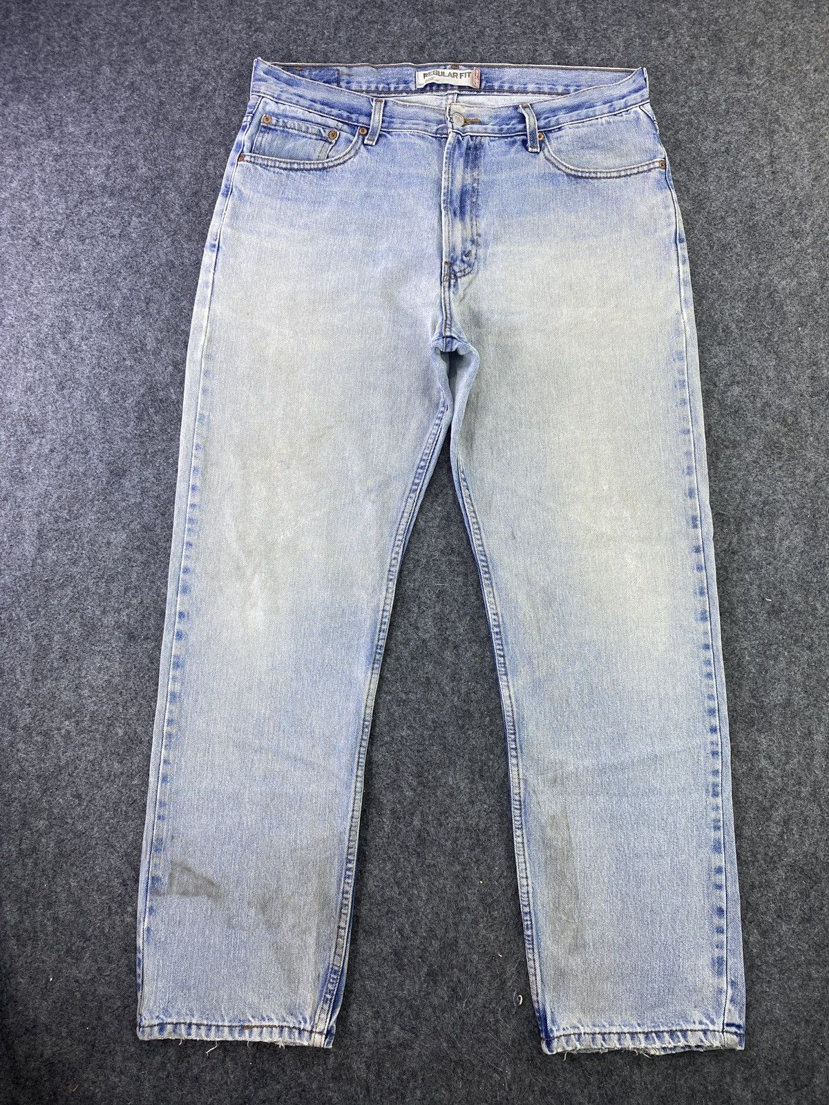 Levi's VINTAGE LEVIS 505 BLUE WASH JEANS - J698 Size US 36 / EU 52 - 1 Thumbnail