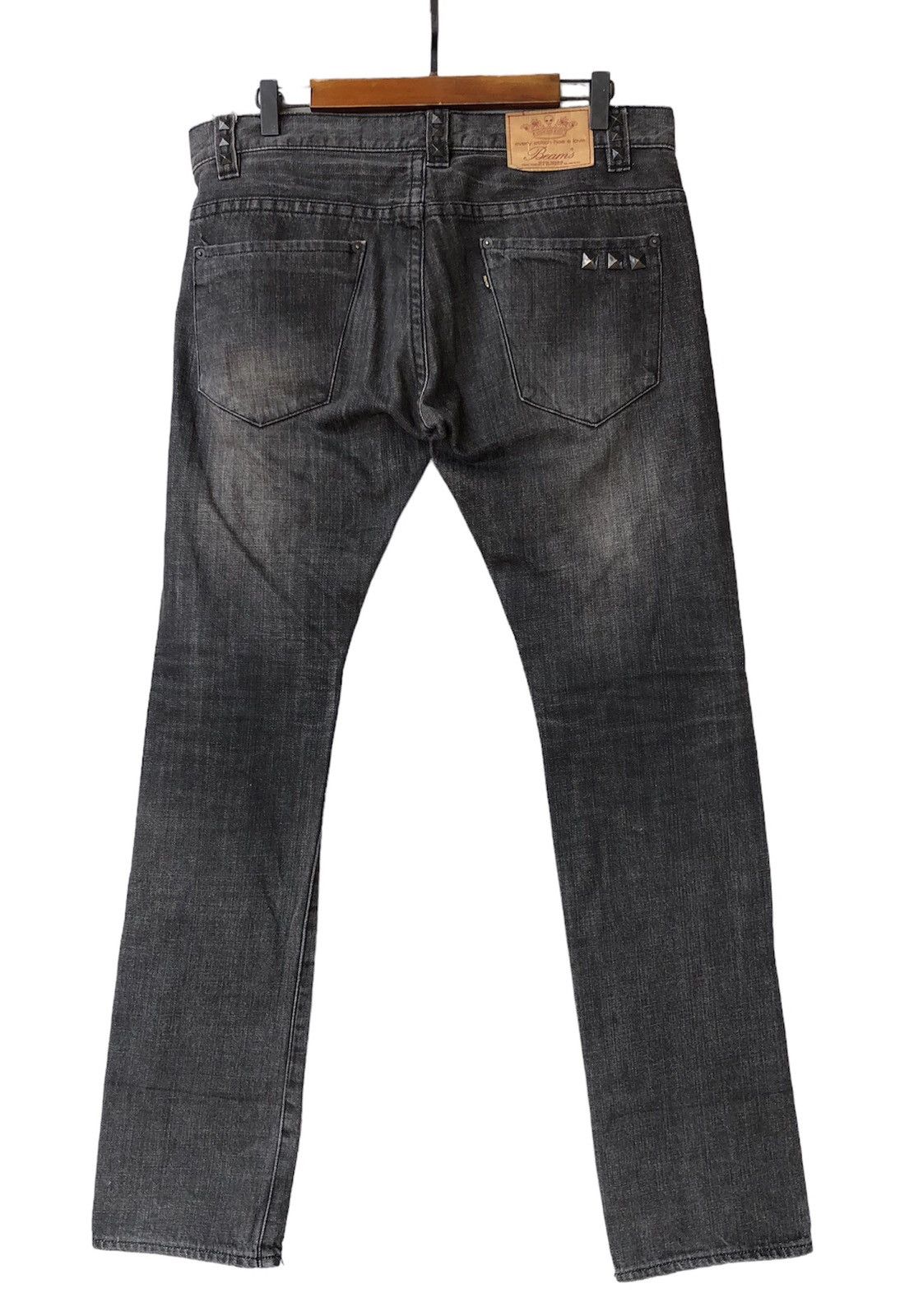 Beams Plus Beams Punk Style Low Rise Denim Jeans Size US 34 / EU 50 - 7 Thumbnail