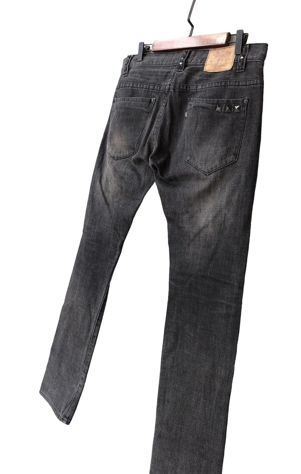 Beams Plus Beams Punk Style Low Rise Denim Jeans Size US 34 / EU 50 - 10 Thumbnail
