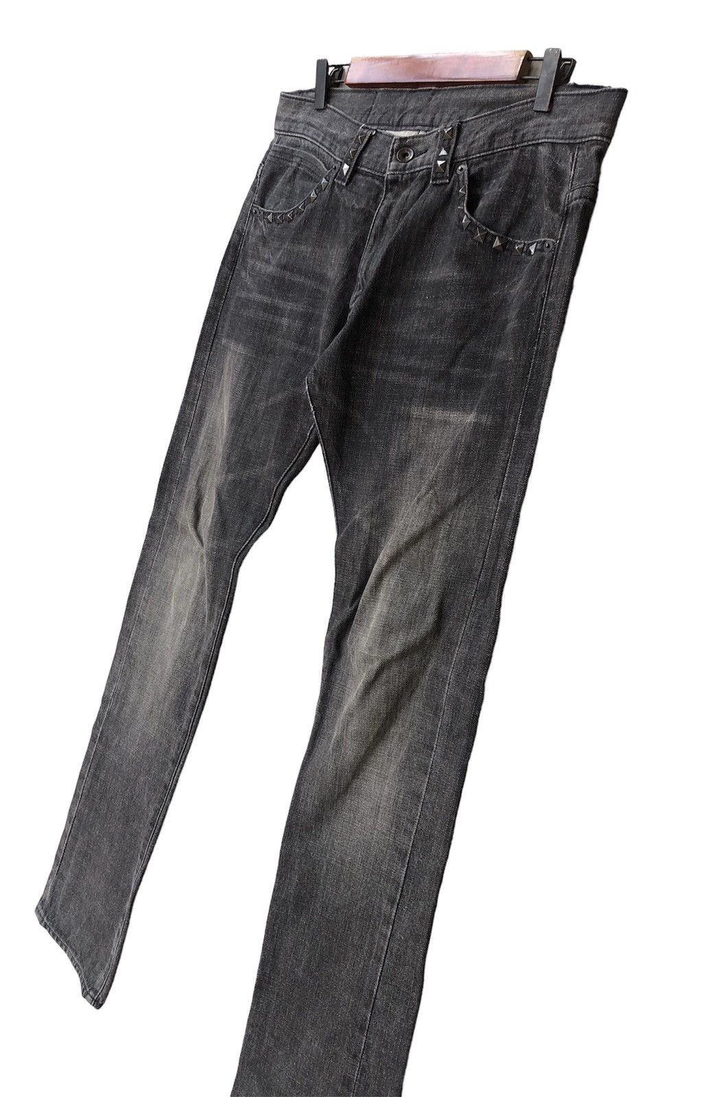Beams Plus Beams Punk Style Low Rise Denim Jeans Size US 34 / EU 50 - 5 Thumbnail