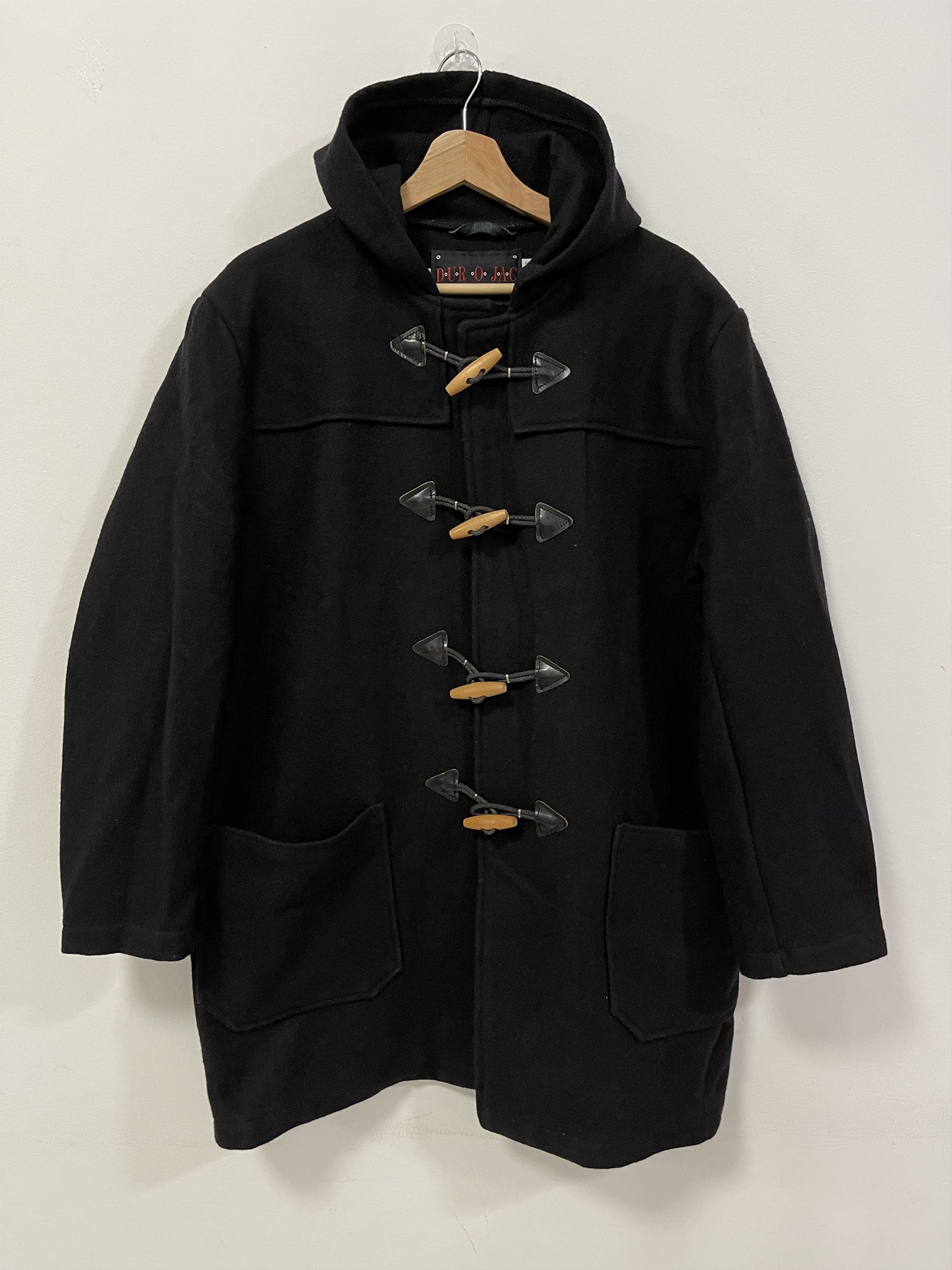 Schott Vintage DUR O JAC By Schott Duffle Toggle coat Wool Jacket Size US L / EU 52-54 / 3 - 1 Thumbnail