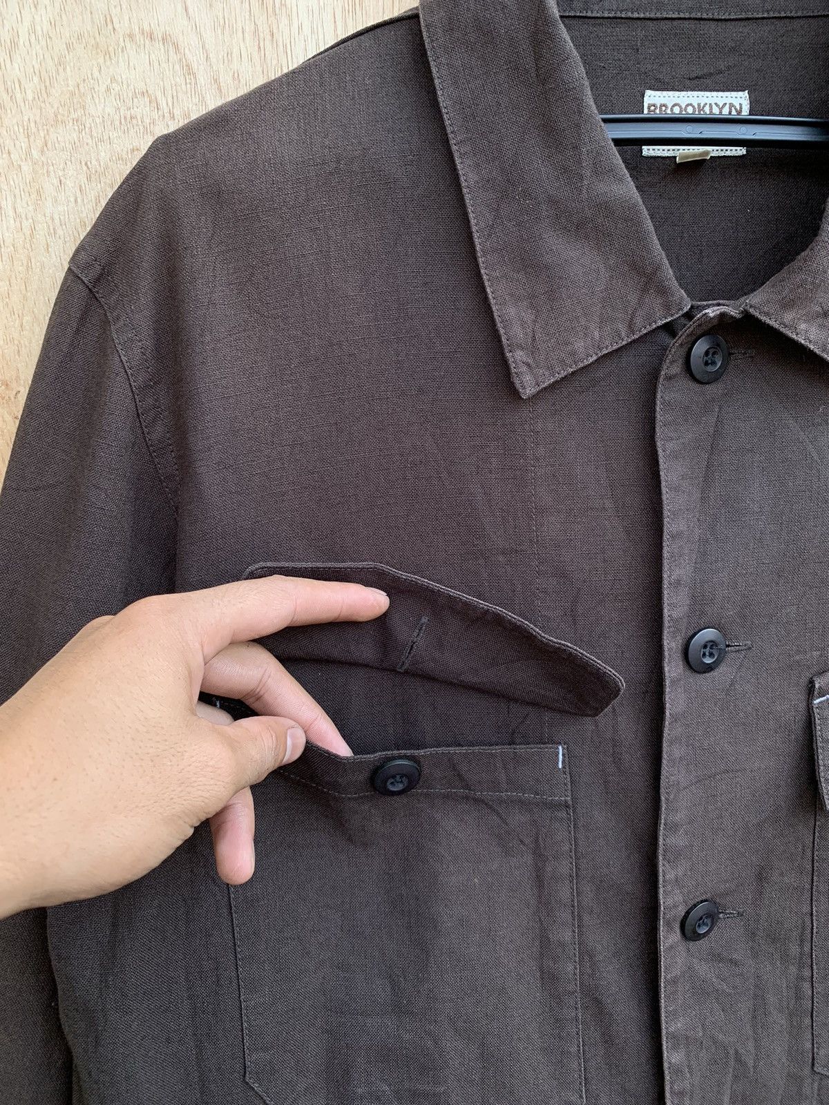 Brooklyn Denim Co. × Japanese Brand Brooklyn Overall Co Button Jacket Size US M / EU 48-50 / 2 - 8 Thumbnail