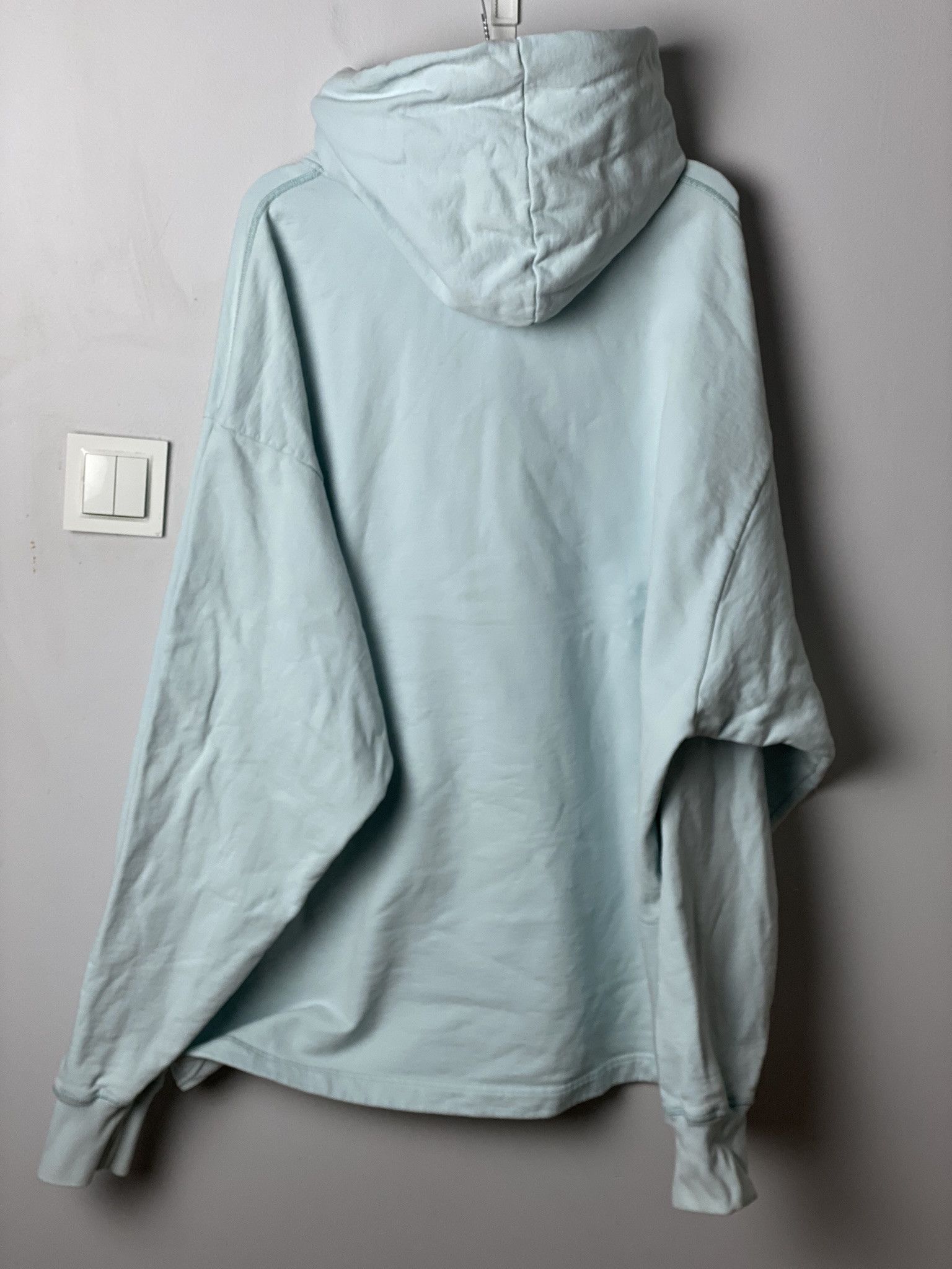 Acne Studios Acne Studios Powder Blue reverse logo hoodie Size US XL / EU 56 / 4 - 3 Thumbnail