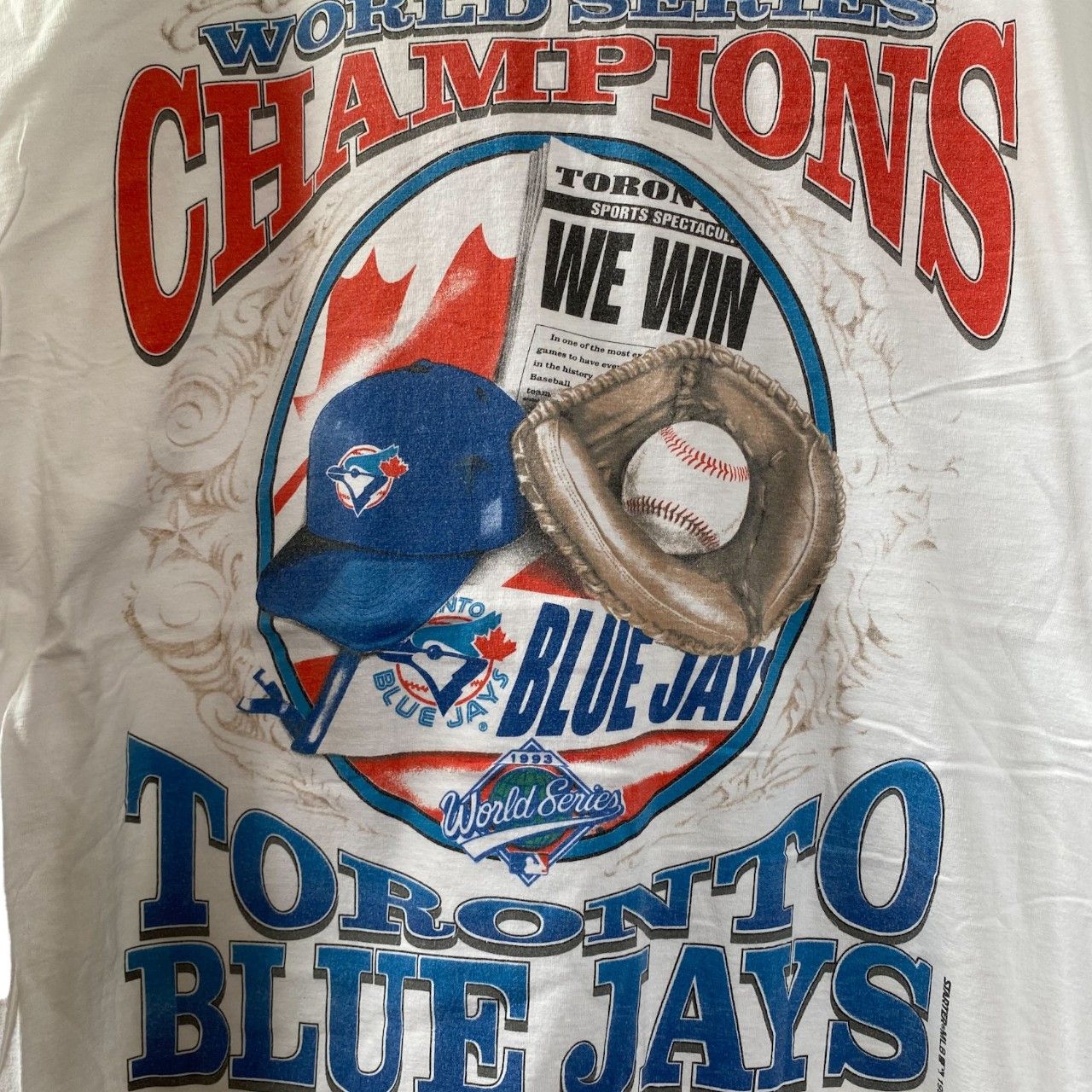 MLB × Vintage Vintage 1993 MLB Toronto Blue Jays Champs Size US M / EU 48-50 / 2 - 5 Thumbnail