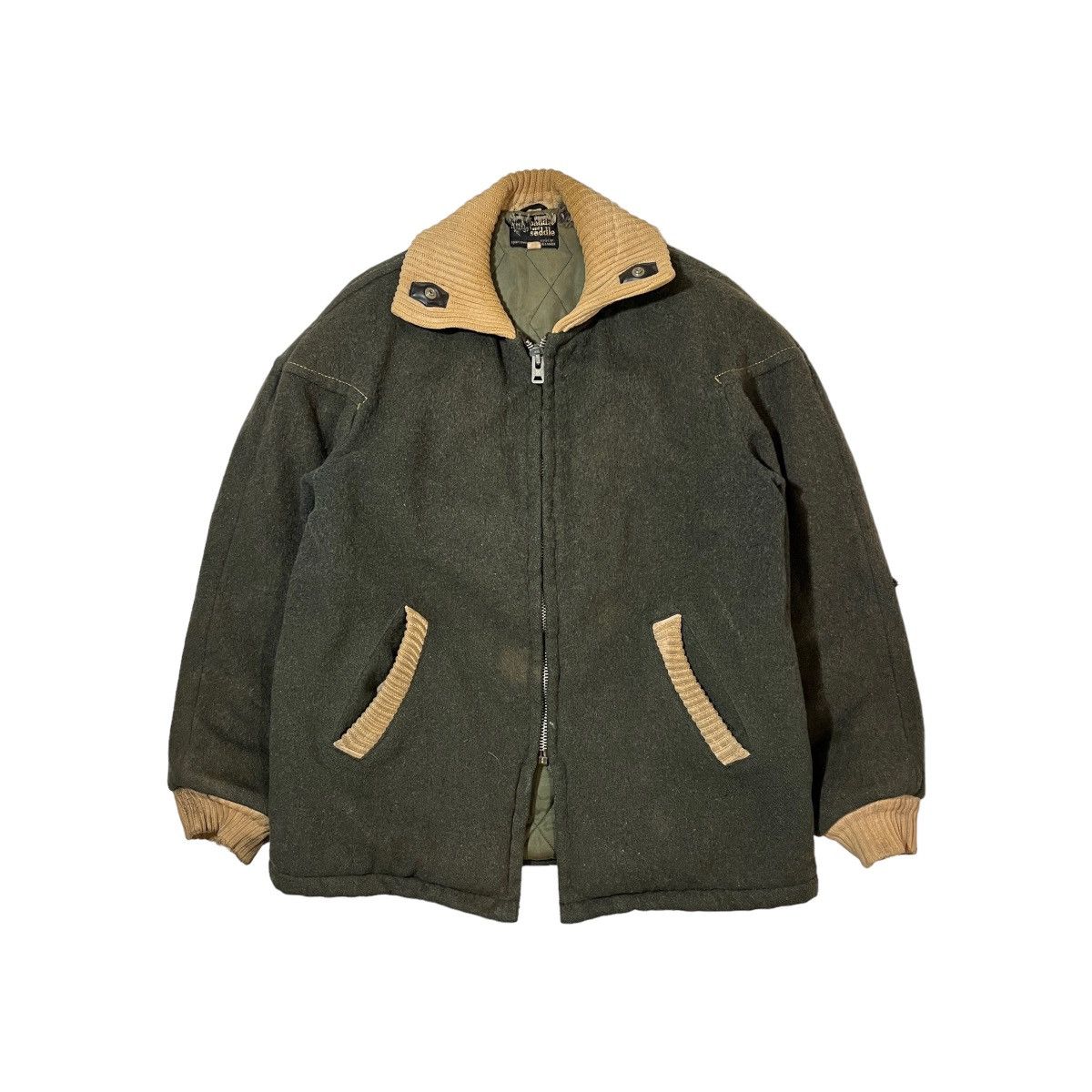 1940s Paddle & Saddle Wool Coat