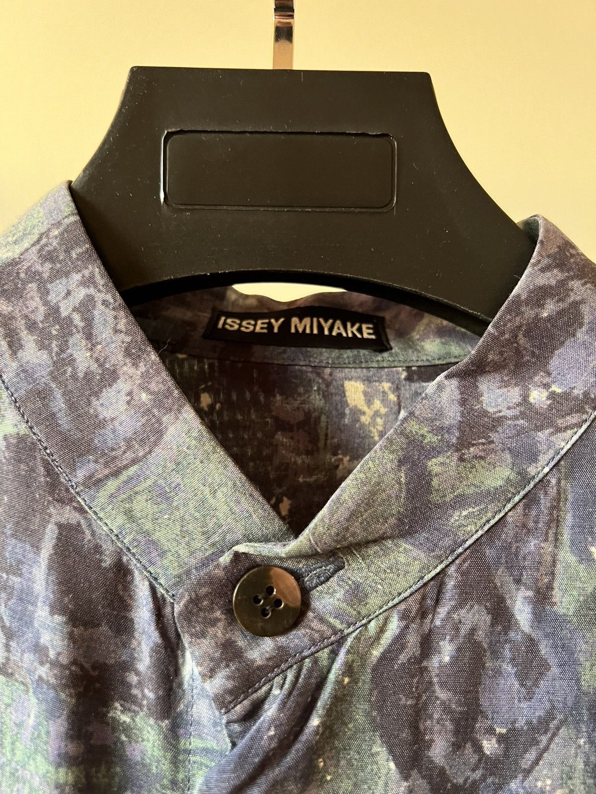 Issey Miyake Issey Miyake Vintage Banded Collar Shirt Size US M / EU 48-50 / 2 - 2 Thumbnail
