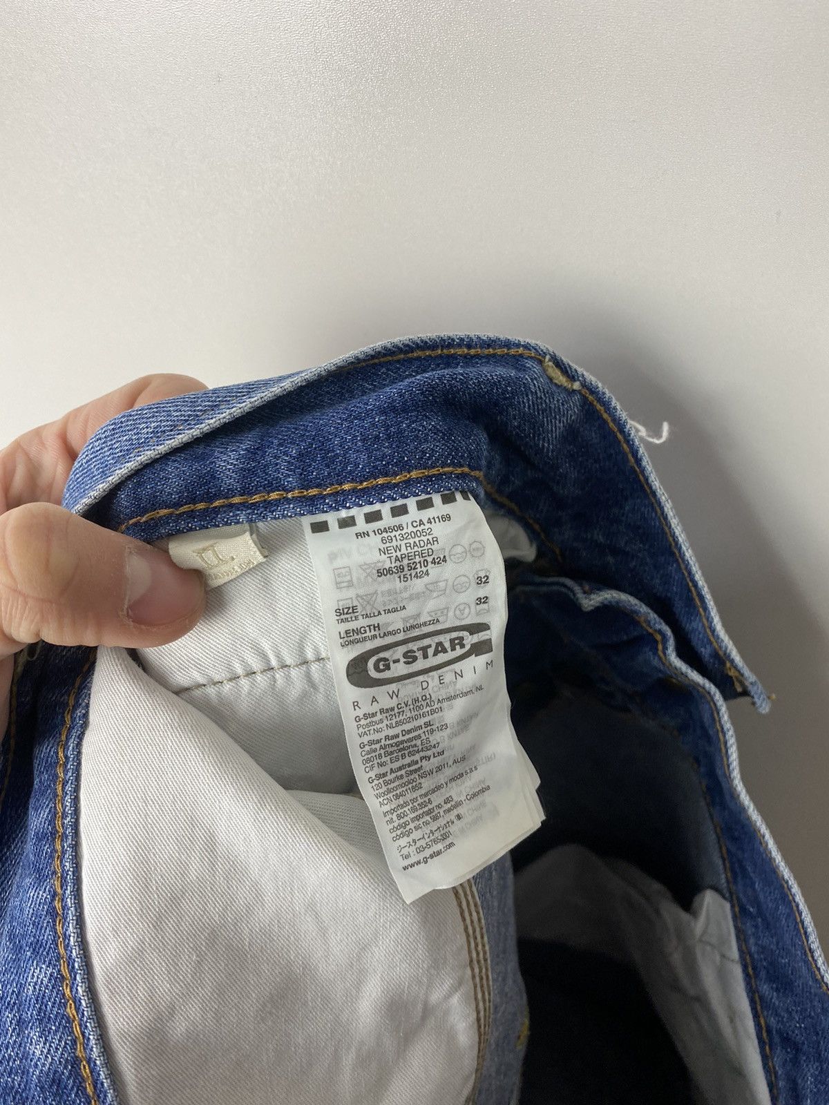 G-Star G Star Raw vintage denim pants size 32 Size US 32 / EU 48 - 4 Thumbnail