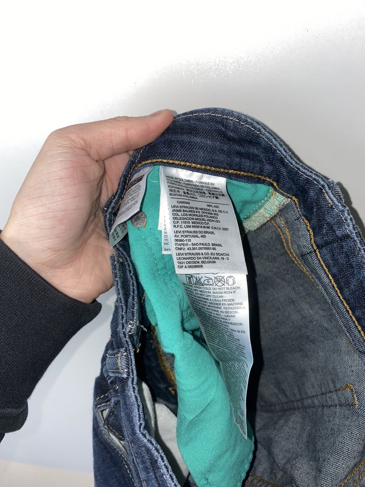 Levi's Levi’s 511 reflects selvedg denim size 31/32 Size US 31 - 5 Thumbnail