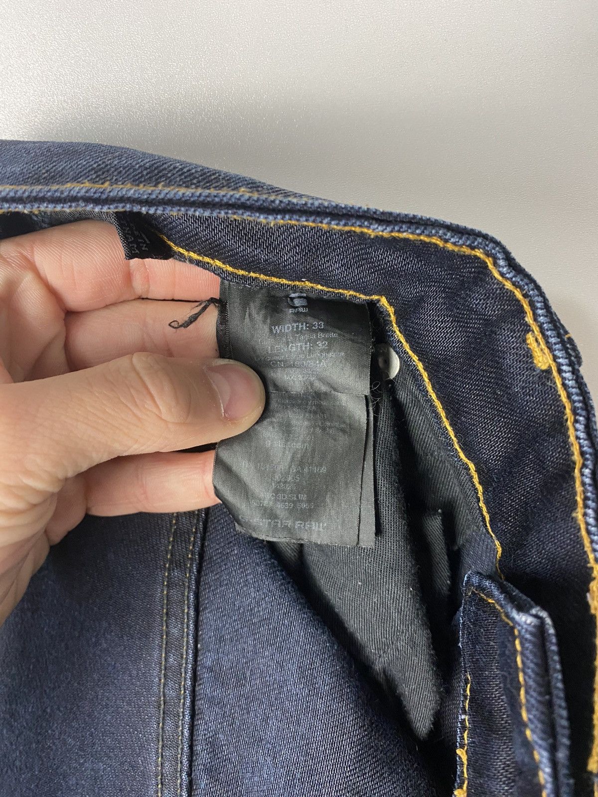 G-Star G Star Raw vintage denim size 33/32 Size US 33 - 3 Thumbnail