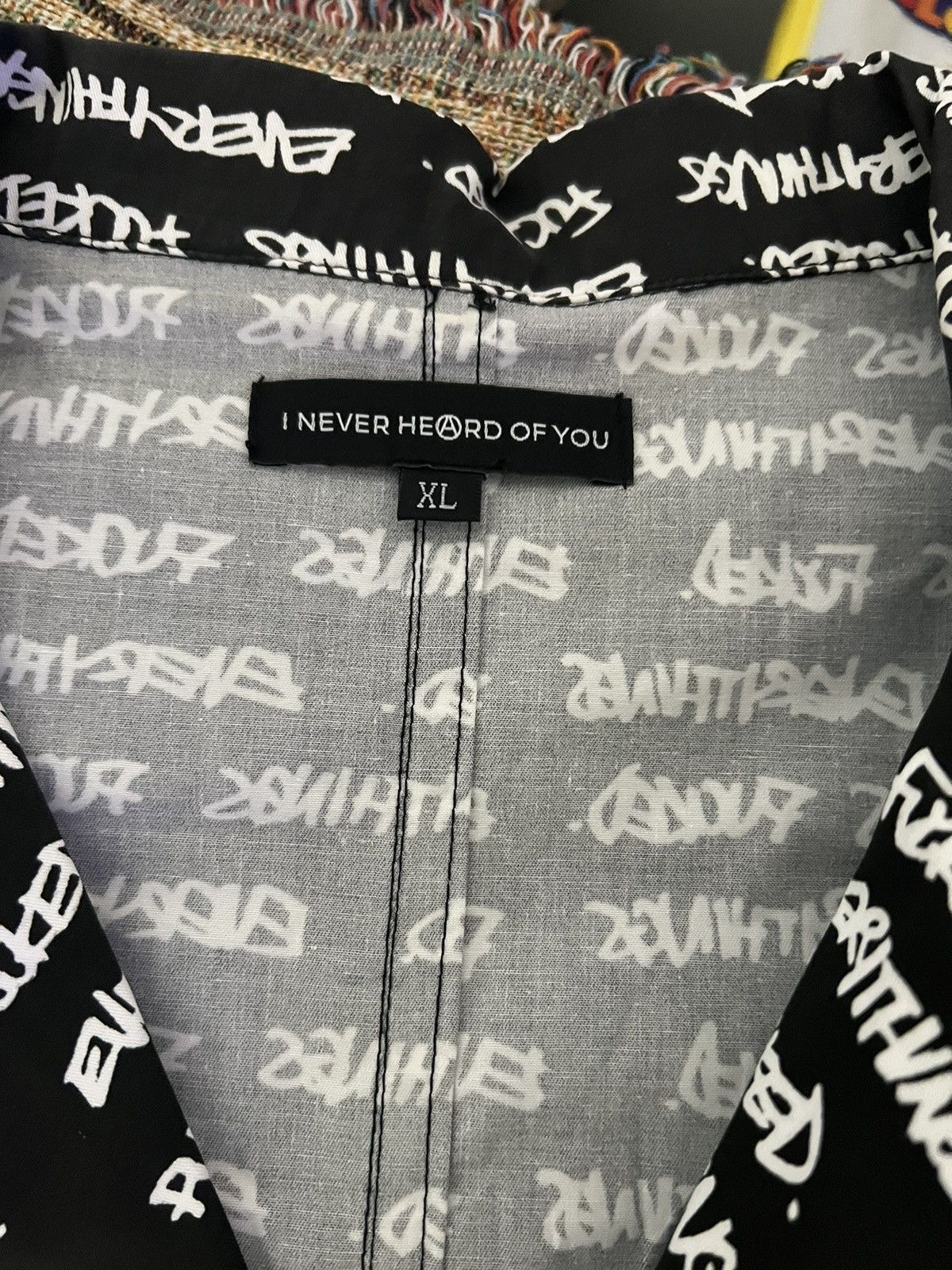 ineverheardofyou Everything’s f*cked nylon button up Size US XL / EU 56 / 4 - 3 Thumbnail