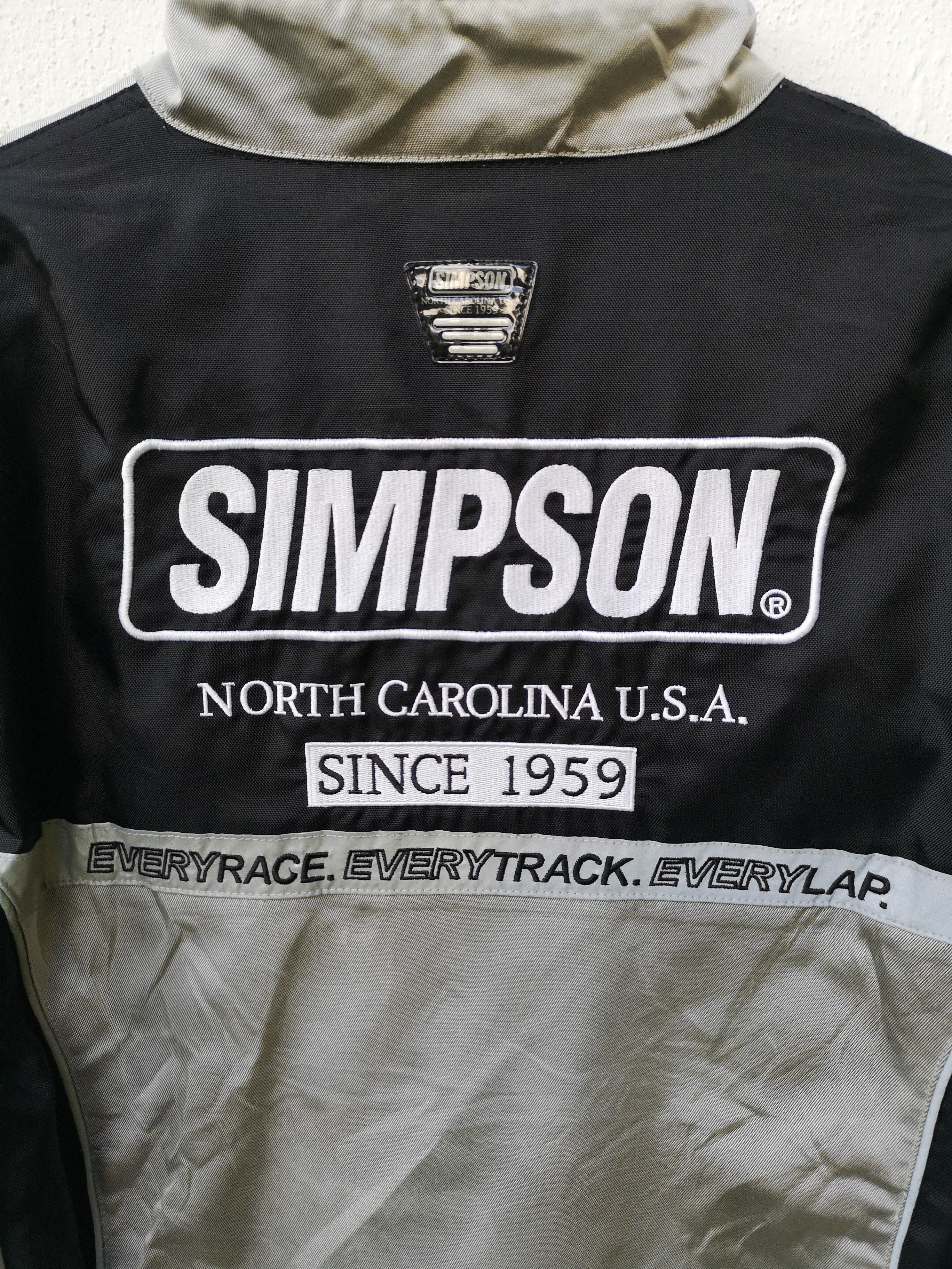 Sports Specialties 🔥Vintage Simpson Racing Rider Jacket Size US L / EU 52-54 / 3 - 9 Thumbnail
