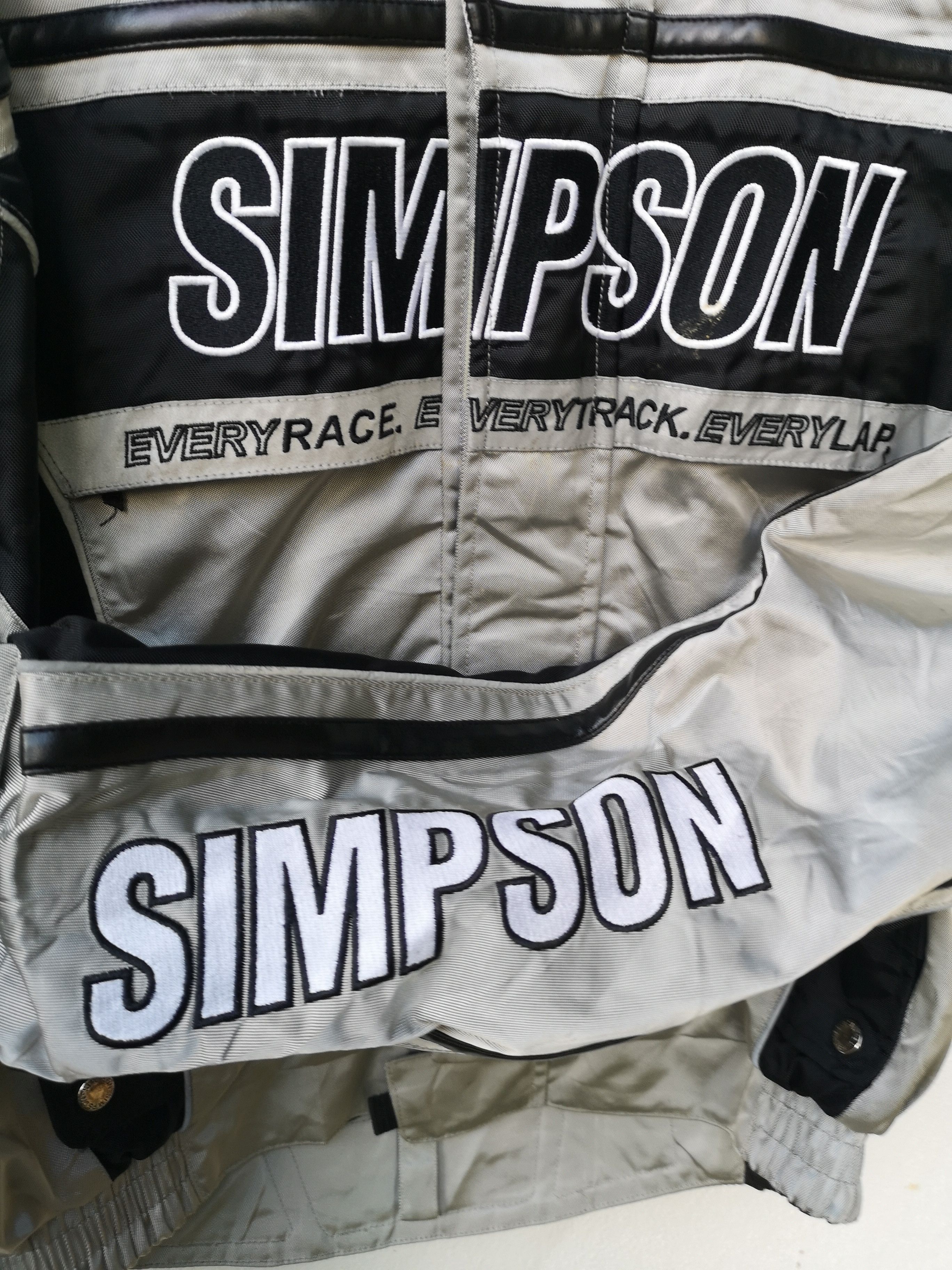 Sports Specialties 🔥Vintage Simpson Racing Rider Jacket Size US L / EU 52-54 / 3 - 7 Thumbnail