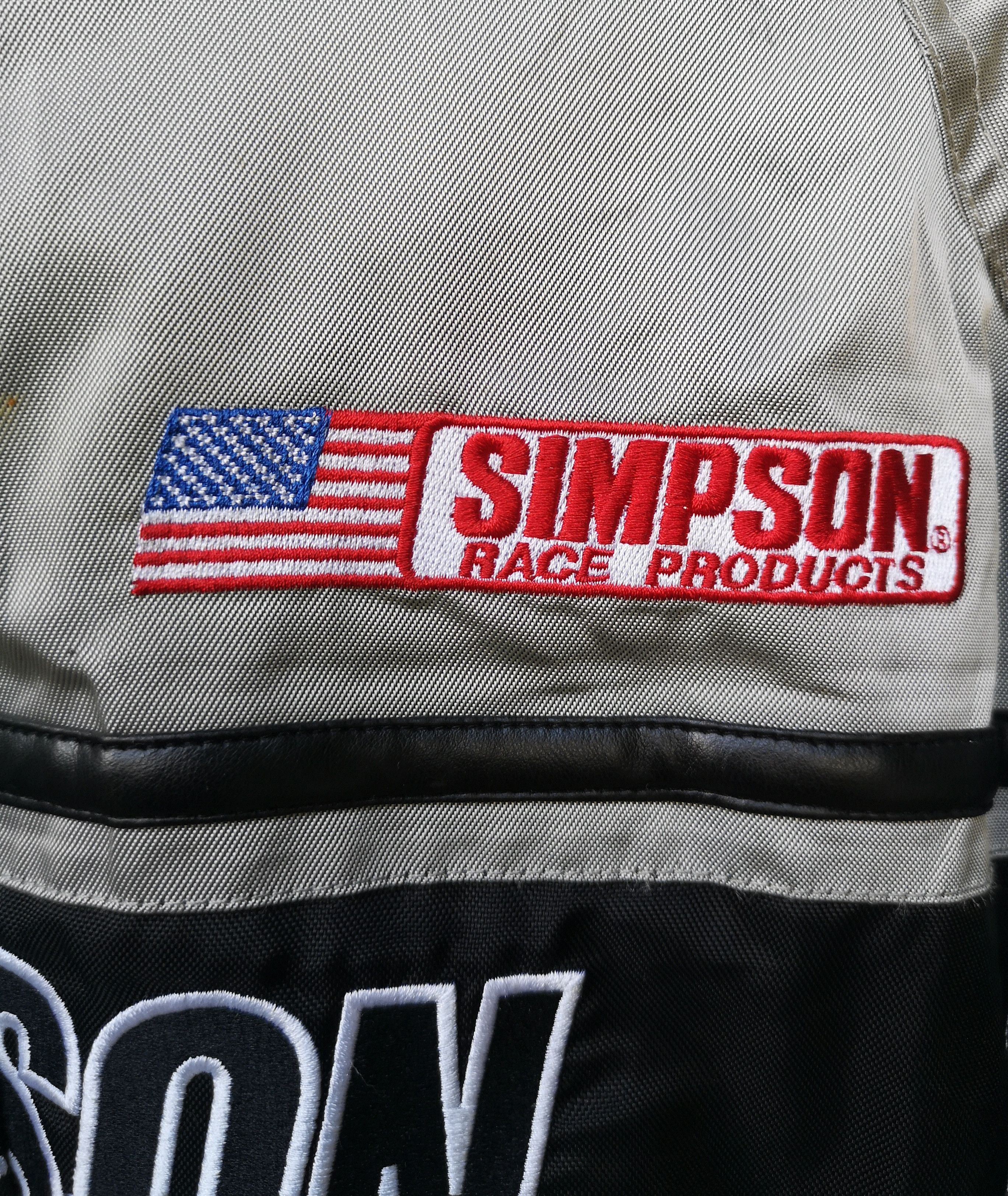Sports Specialties 🔥Vintage Simpson Racing Rider Jacket Size US L / EU 52-54 / 3 - 8 Thumbnail