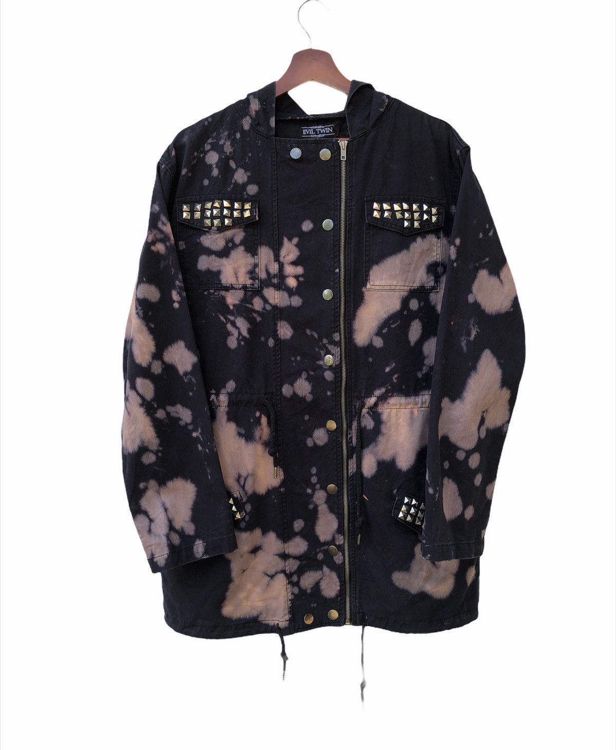 Seditionaries JAPANESE BRAND Evil Twin Acid Wash punk Jacket Size US M / EU 48-50 / 2 - 1 Thumbnail