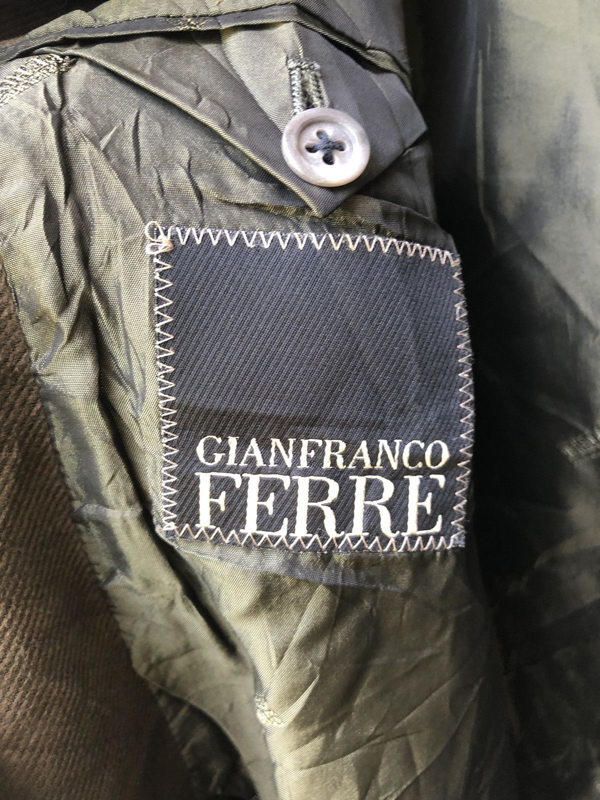 Gianfranco Ferre GIANFRANCO FERRE BLAZER COAT CASUAL JACKET Size US L / EU 52-54 / 3 - 5 Thumbnail