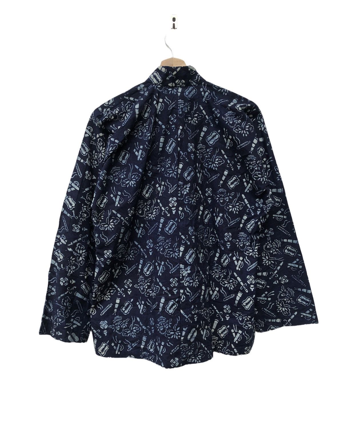Japanese Brand JAPANESE BRAND INDIGO FULL PRINT INSPIRED BY KAPITAL Size US M / EU 48-50 / 2 - 2 Thumbnail