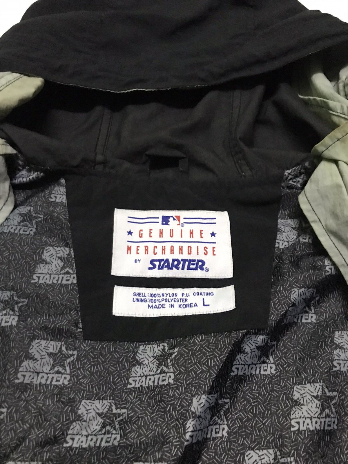 MLB × Starter × Vintage White sox jacket hoodie Size US L / EU 52-54 / 3 - 5 Thumbnail