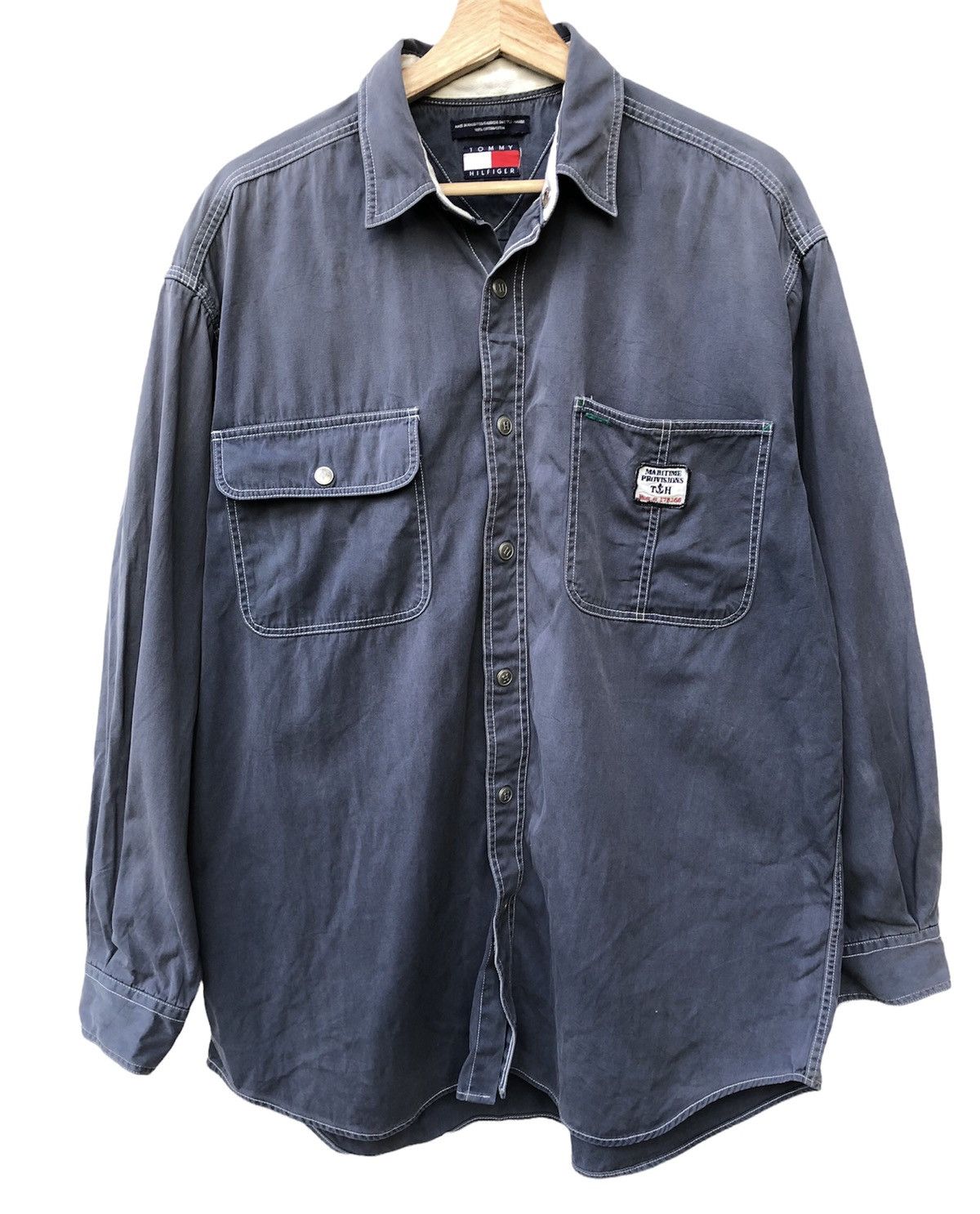Tommy Hilfiger TOMMY HILFIGER DOUBLE POCKET JACKET Size US L / EU 52-54 / 3 - 3 Thumbnail