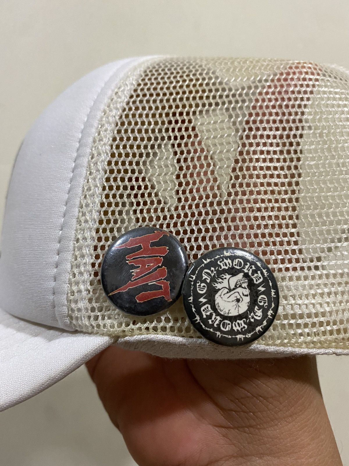 Other Japanese Heavy Metal Sand Trucked Hat Size ONE SIZE - 4 Thumbnail