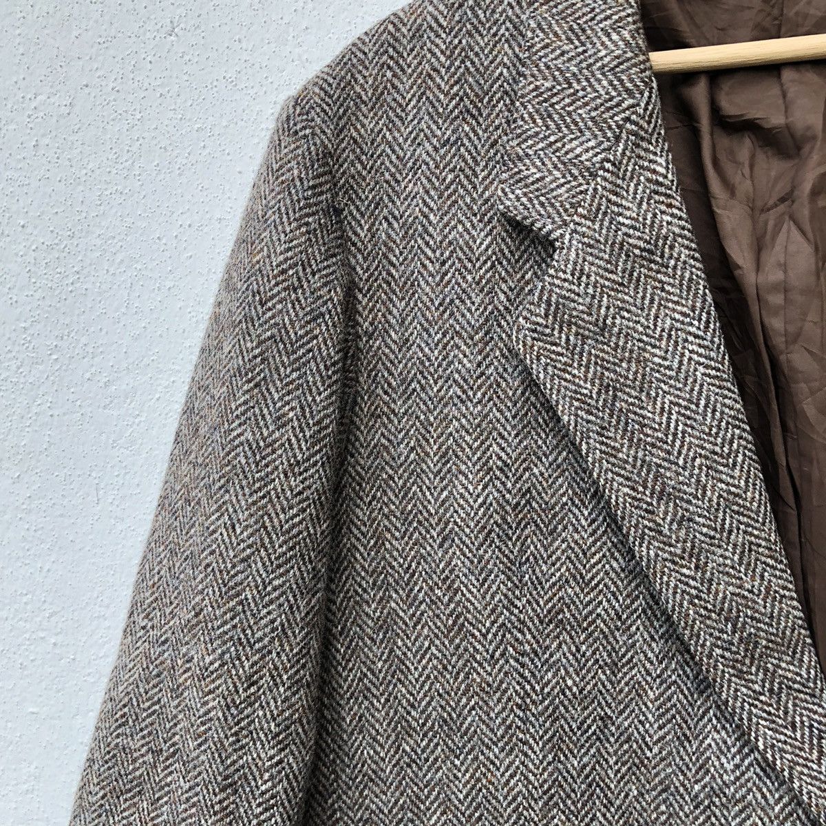Harris Tweed 💥VINTG HARRIS TWEED CASUAL JACKET Size 40R - 3 Thumbnail