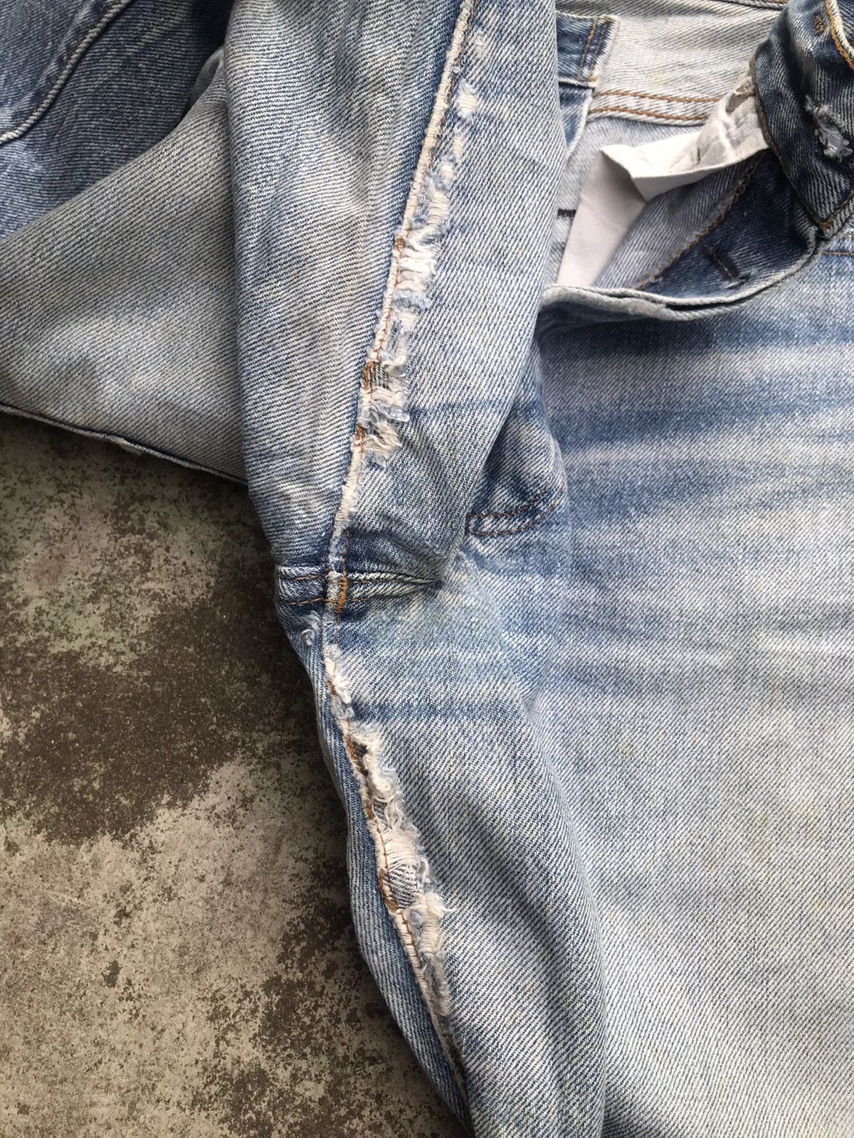 Levi's Vintage Levis 501 Small e Buttonfly Selvedge Size US 30 / EU 46 - 6 Thumbnail