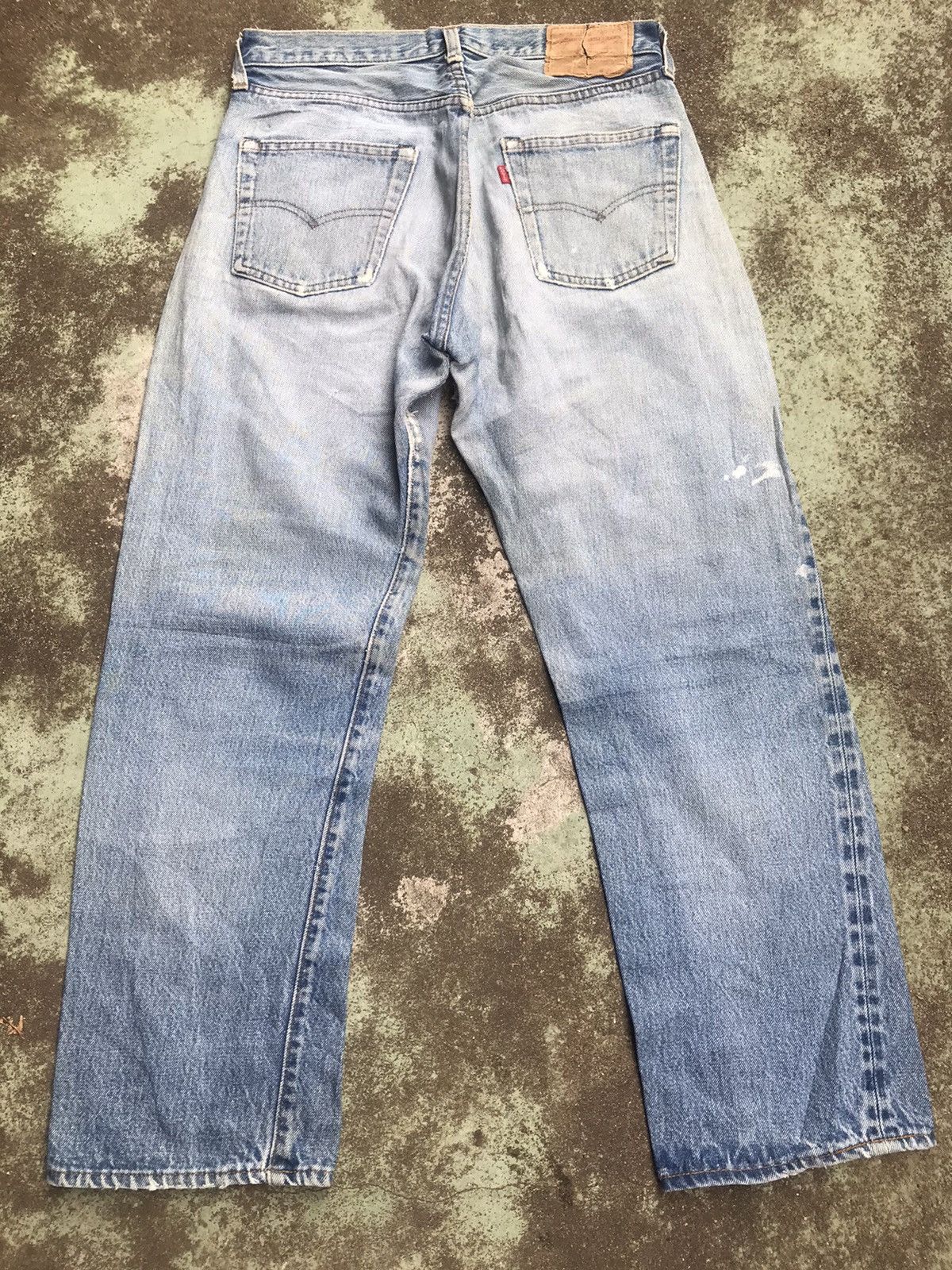 Levi's Vintage Levis 501 Small e Buttonfly Selvedge Size US 30 / EU 46 - 3 Thumbnail