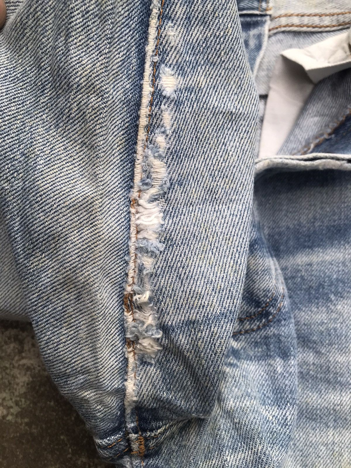 Levi's Vintage Levis 501 Small e Buttonfly Selvedge Size US 30 / EU 46 - 5 Thumbnail