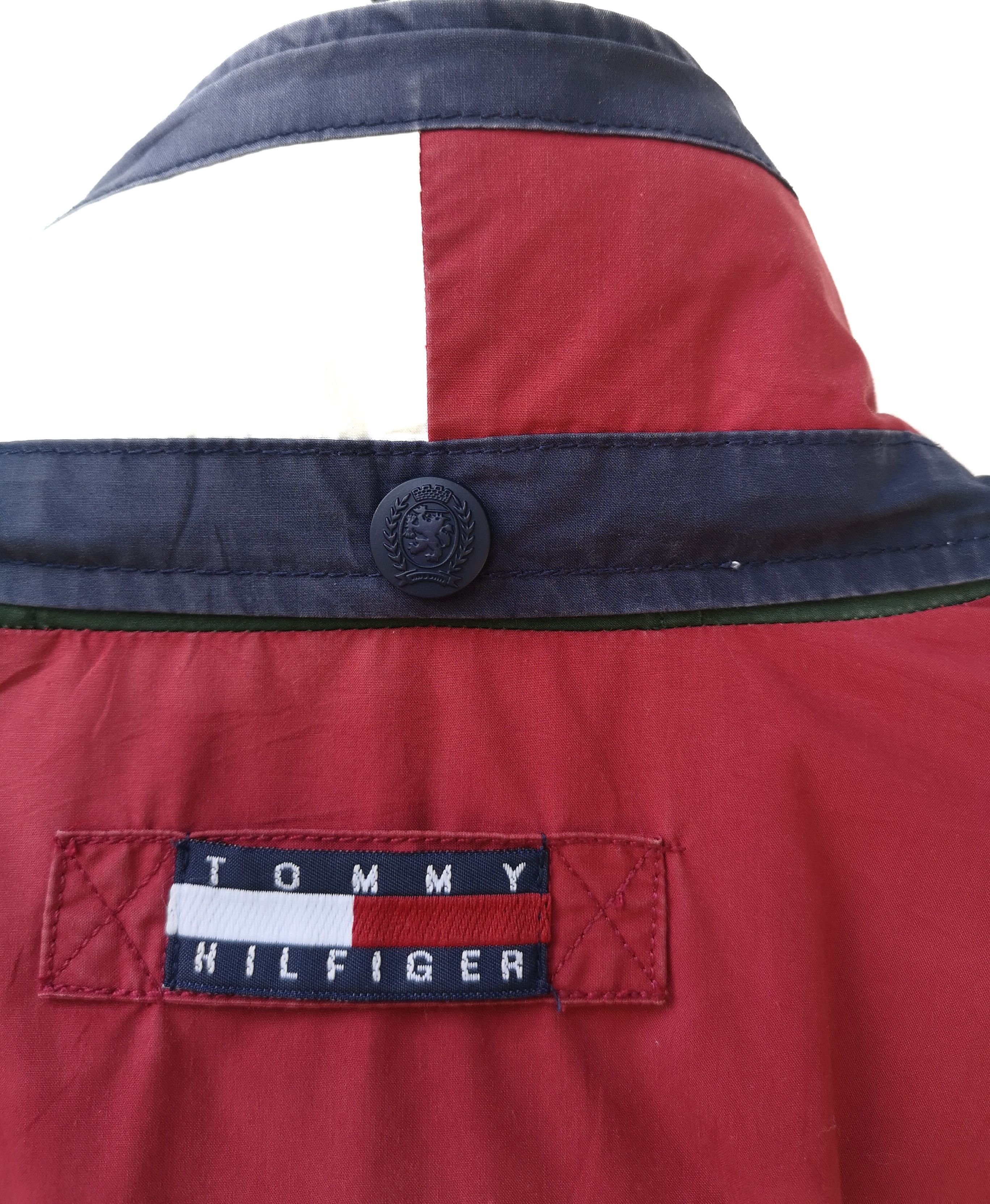 Tommy Hilfiger 🔥VTG Tommy Hilfiger Spell Out Embroidered On Sleeve Size US M / EU 48-50 / 2 - 6 Thumbnail