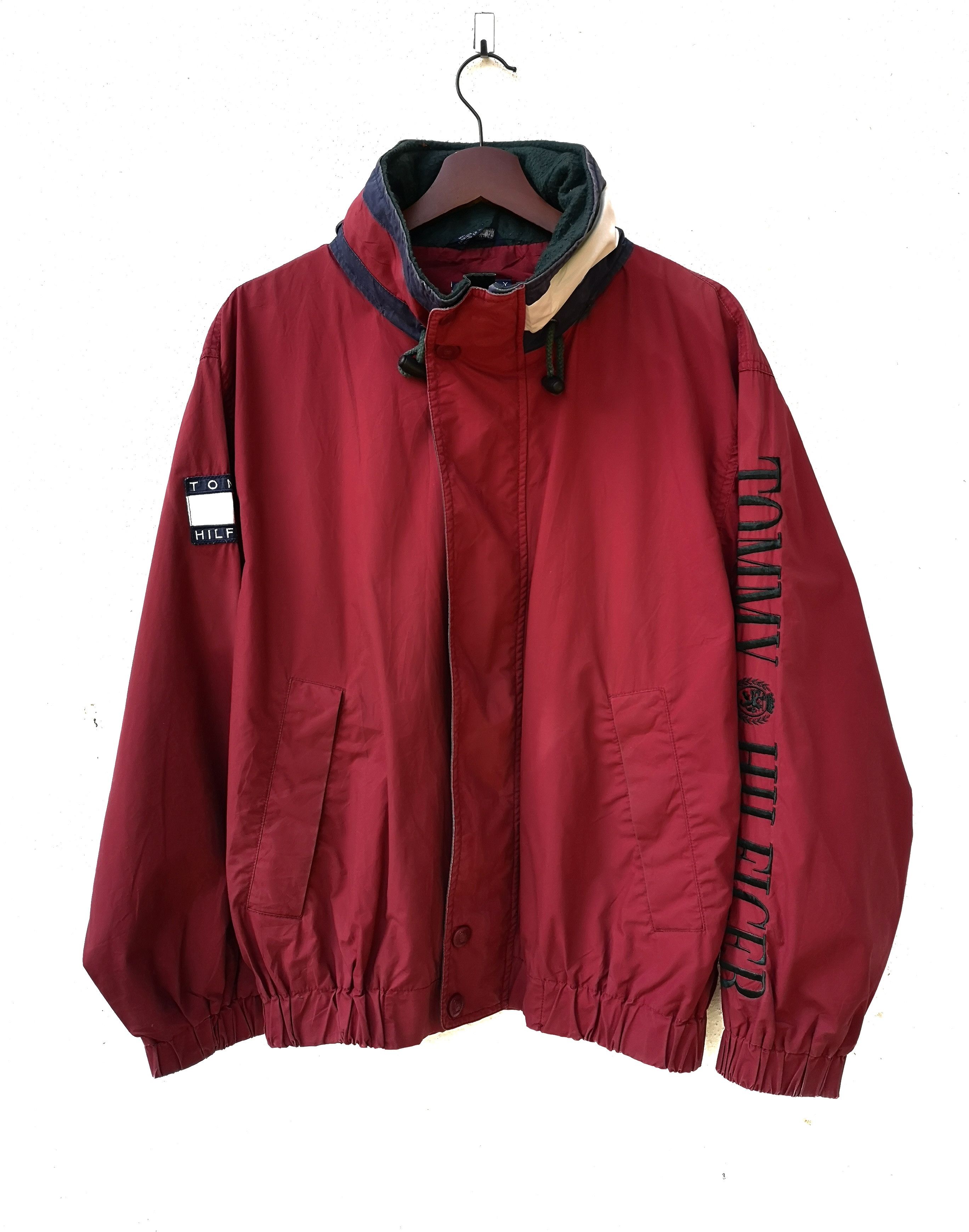 Tommy Hilfiger 🔥VTG Tommy Hilfiger Spell Out Embroidered On Sleeve Size US M / EU 48-50 / 2 - 1 Thumbnail