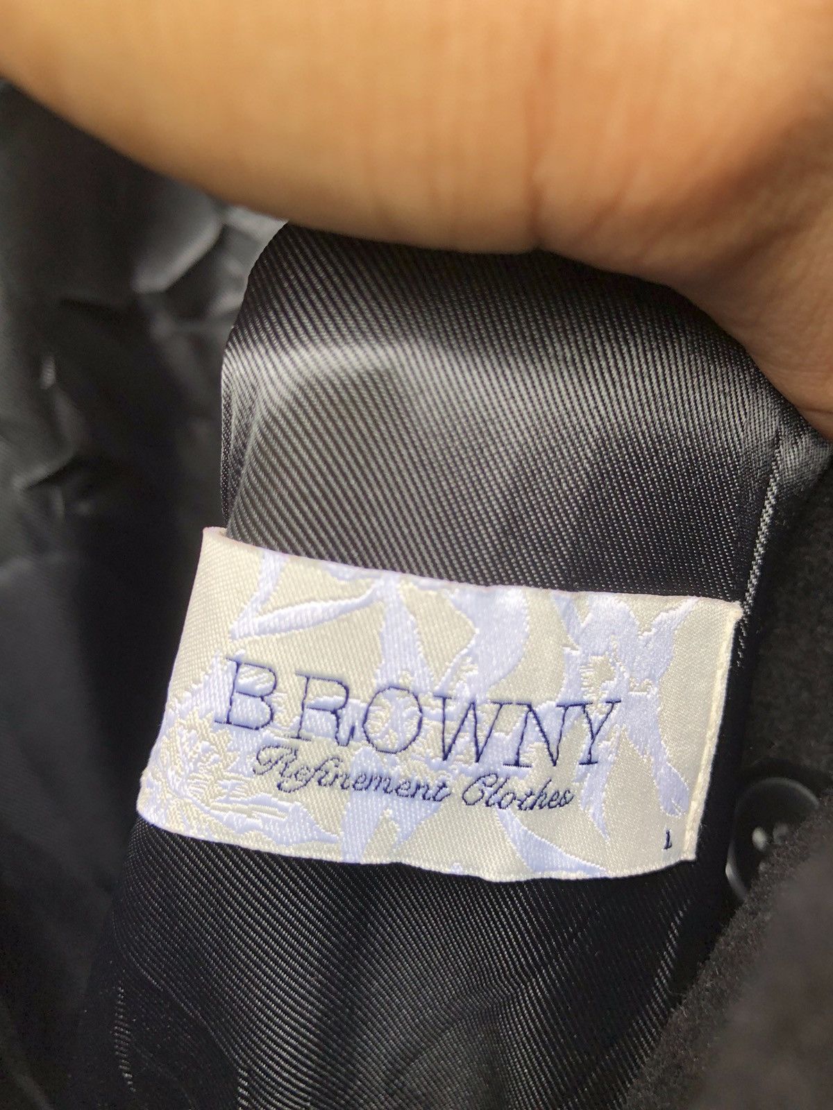 Japanese Brand JAPANESE BRAND BROWNY DOUBLE COLLAR PEA COAT JACKET Size US L / EU 52-54 / 3 - 3 Thumbnail