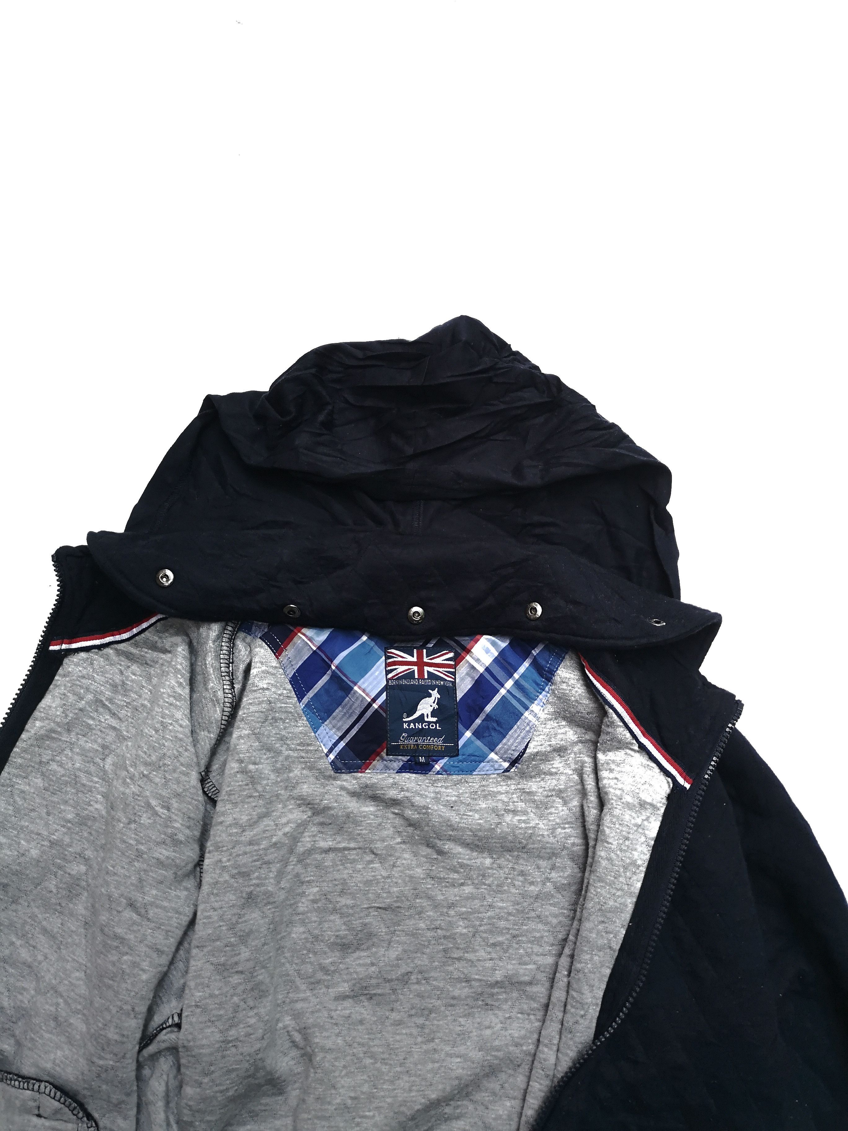 Japanese Brand Kangol Sweater With Hoodie Jacket Size US M / EU 48-50 / 2 - 3 Thumbnail