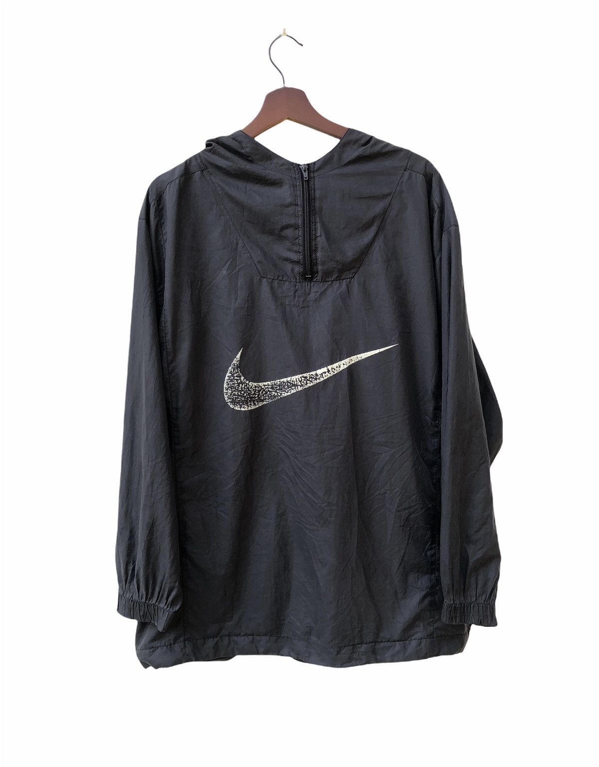Nike Vintage nike swoosh windbreaker jacket big logo Size US L / EU 52-54 / 3 - 1 Thumbnail