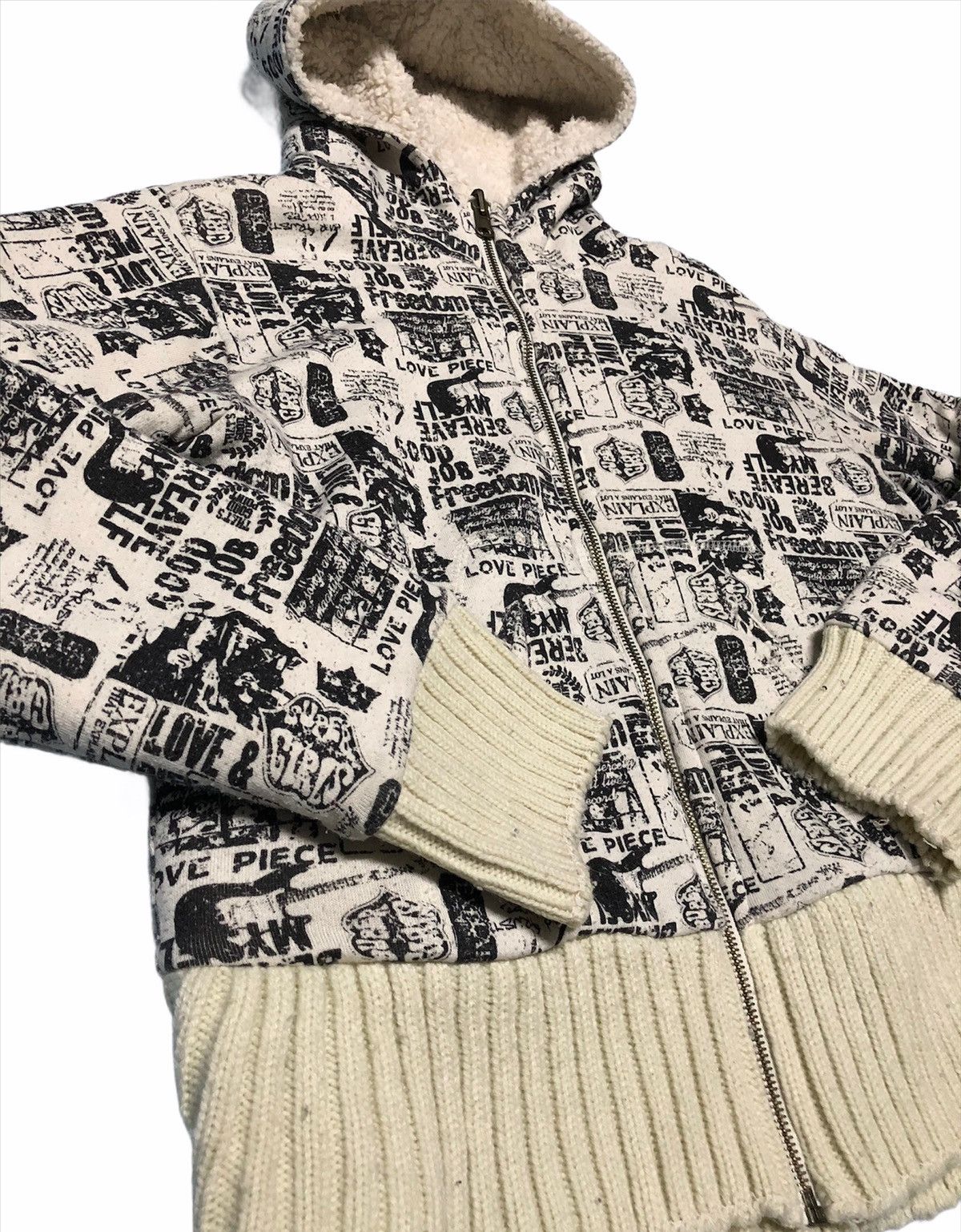 Japanese Brand 🔥VtgJapanese Brand J Honey Full Print Sweater Jacket Size US M / EU 48-50 / 2 - 3 Thumbnail