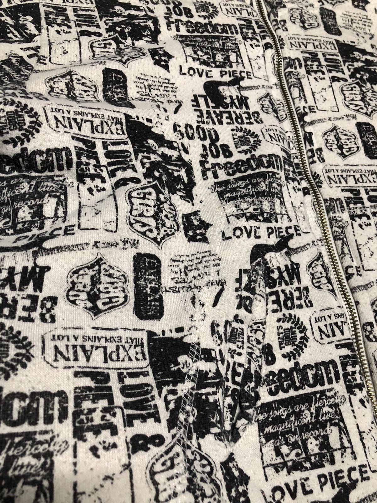 Japanese Brand 🔥VtgJapanese Brand J Honey Full Print Sweater Jacket Size US M / EU 48-50 / 2 - 5 Thumbnail