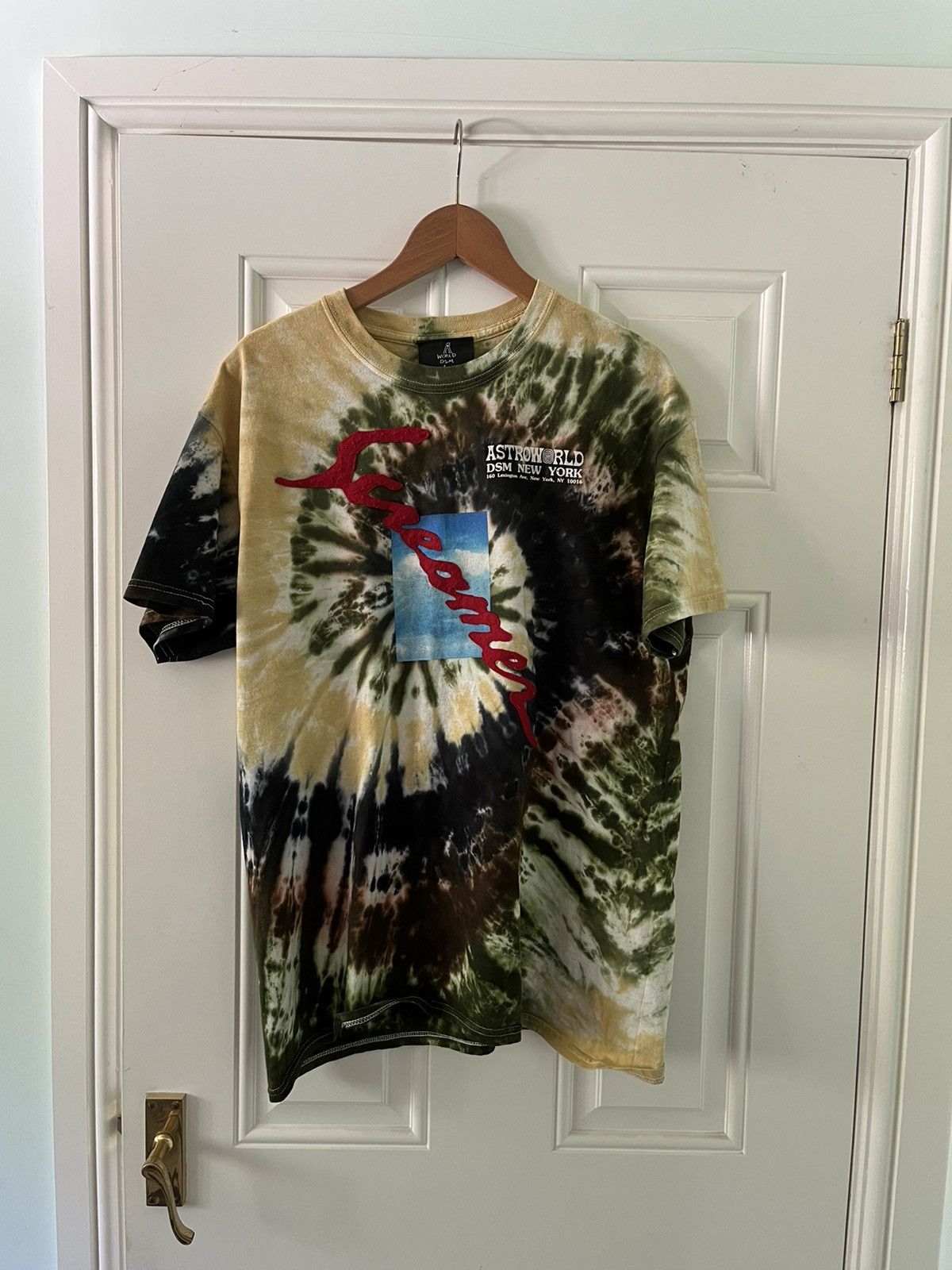 Stargazing Travis Scott x Dover hot Street Market NY Tee