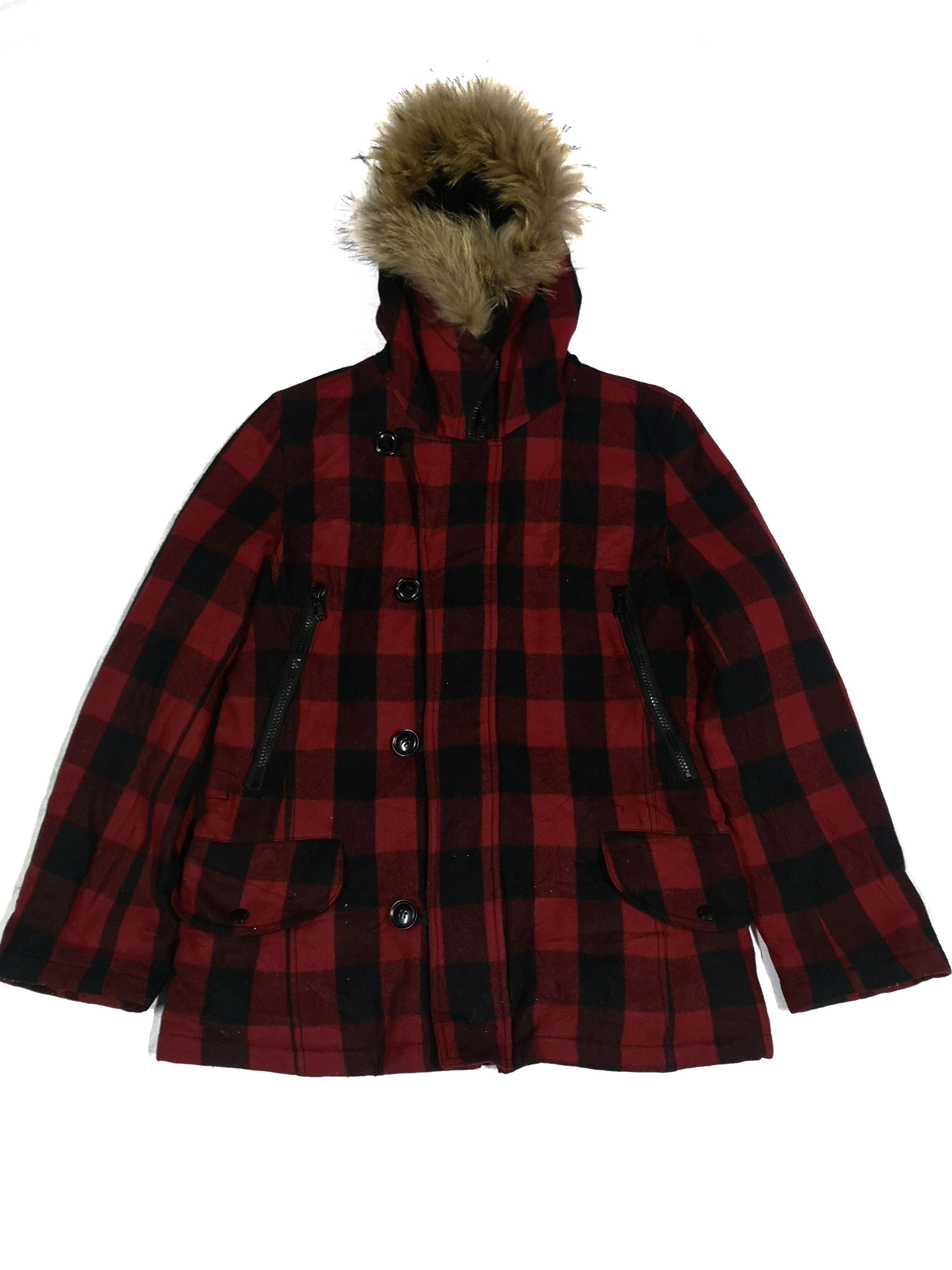 Hysteric Glamour 🔥Japanese Brand Takeo Kikuchi Jacket Fur Hoodie Size US M / EU 48-50 / 2 - 1 Thumbnail