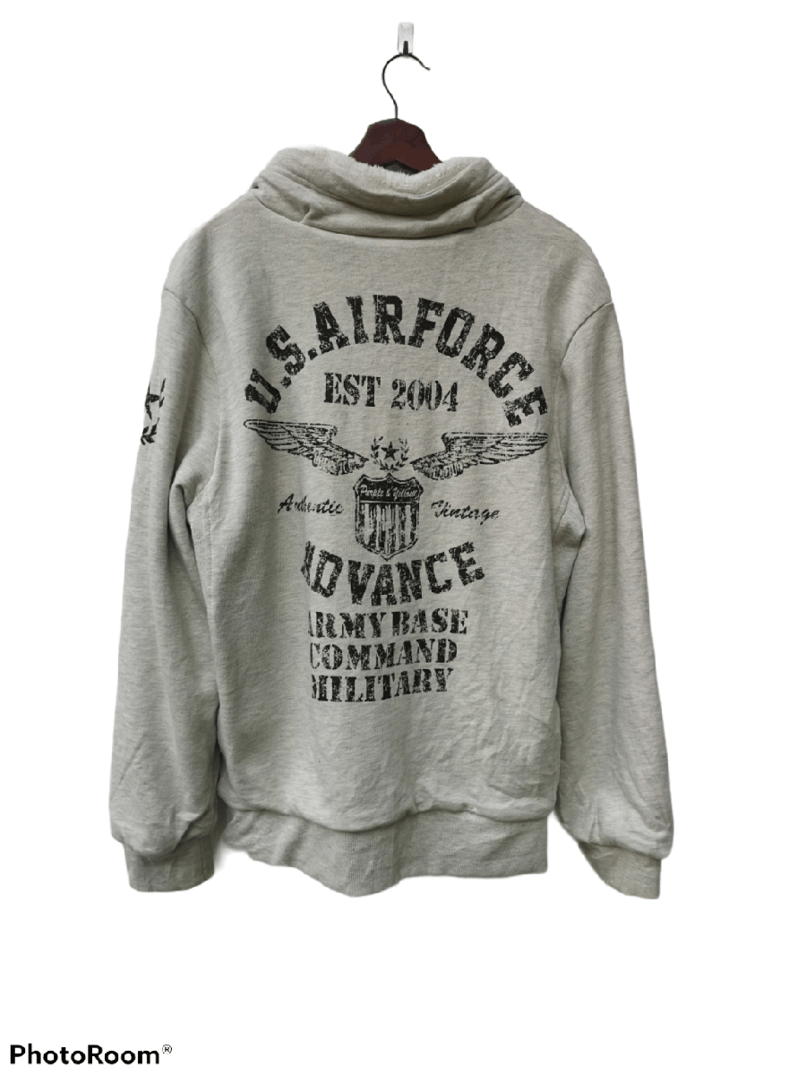 Vintage Japanese Brand Purple And Yellow Usaf US Air Force Size US L / EU 52-54 / 3 - 2 Thumbnail