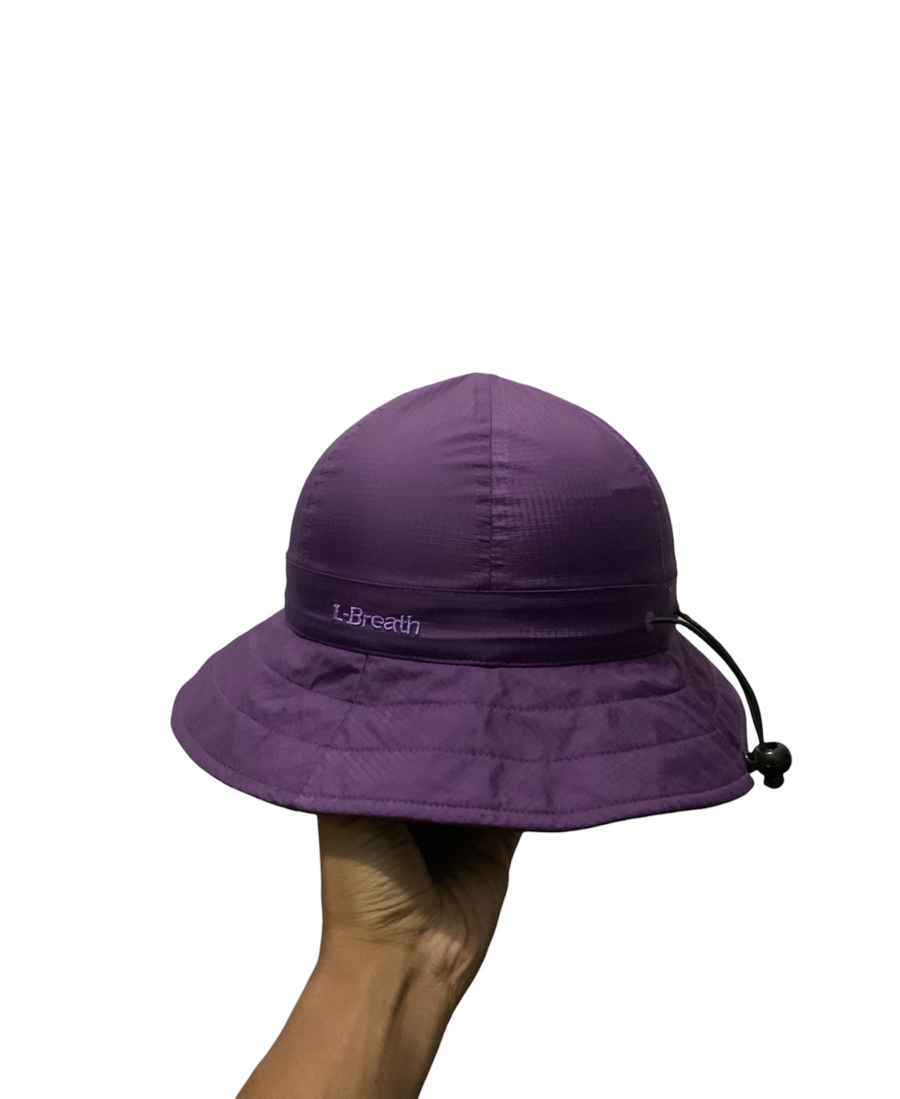 image of Outdoor Cap L-Breath Outdoor Bucket Hat in Purple, Men's