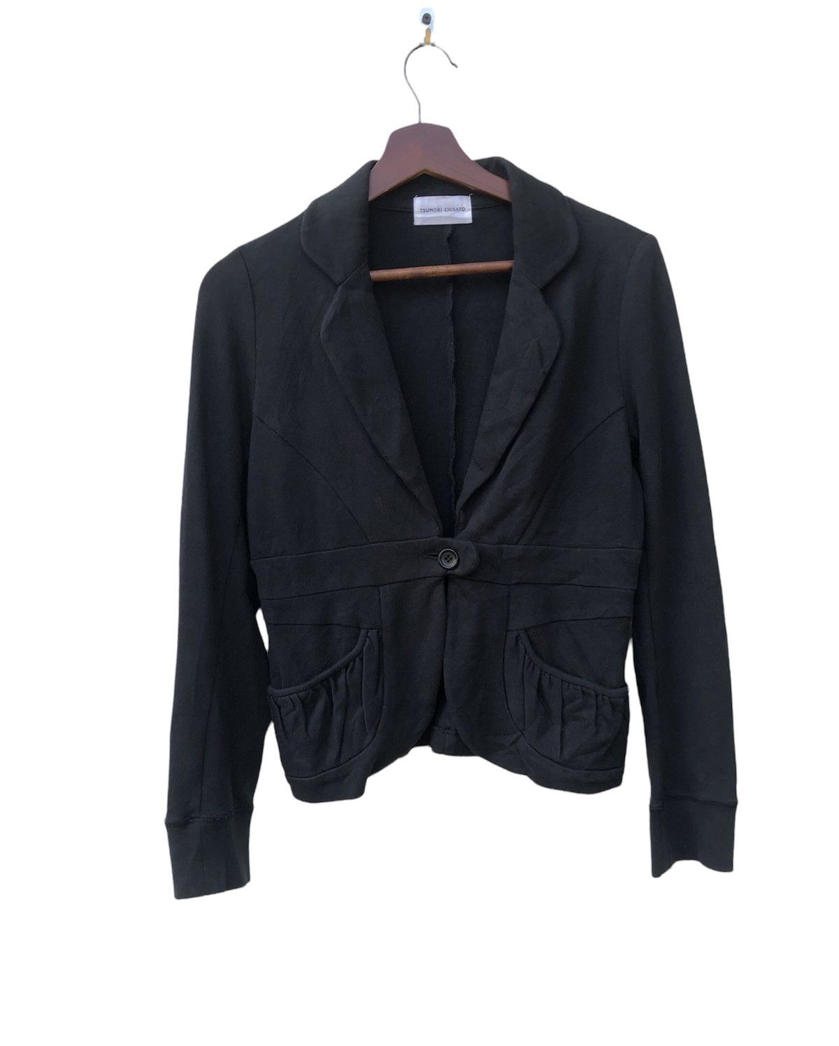 Issey Miyake 🔥TSUMORI CHISATO CROPPED CARDIGAN JACKET Size US S / EU 44-46 / 1 - 1 Thumbnail