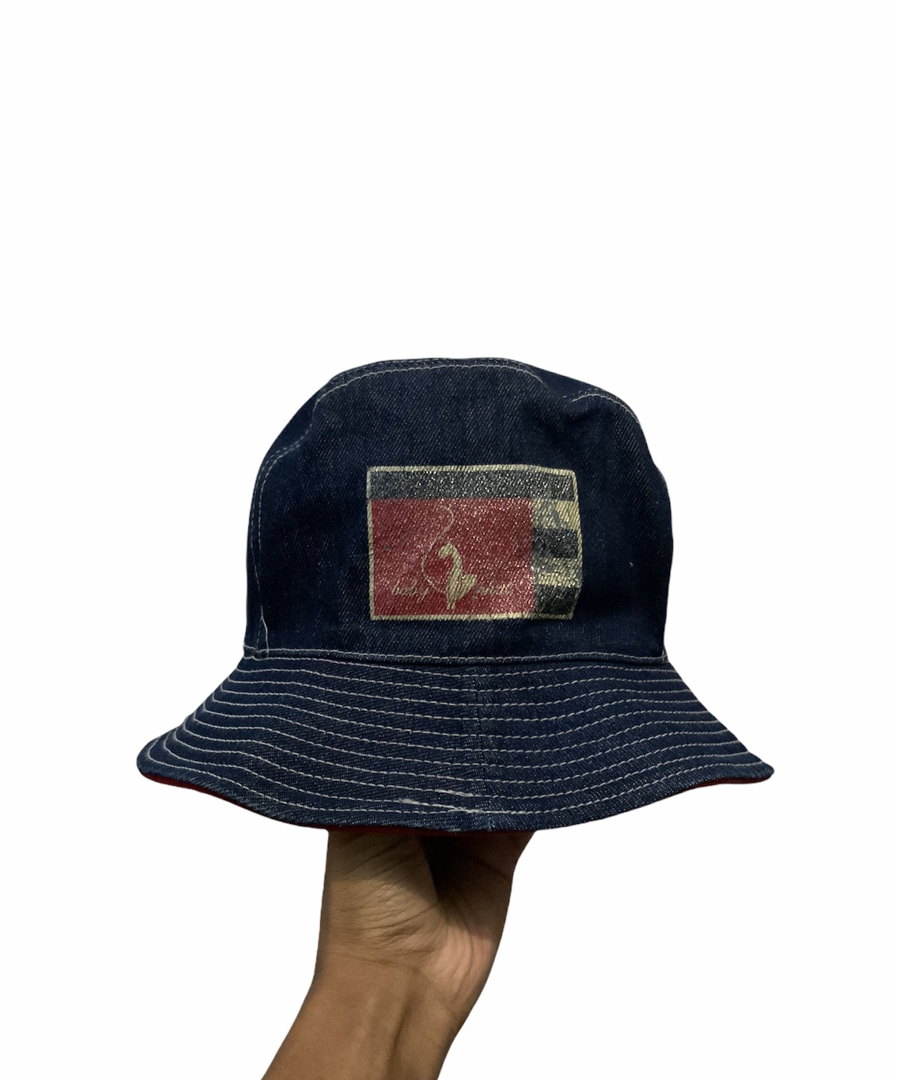 Vintage Baby Phat Denim Bucket Hat Size ONE SIZE - 5 Thumbnail