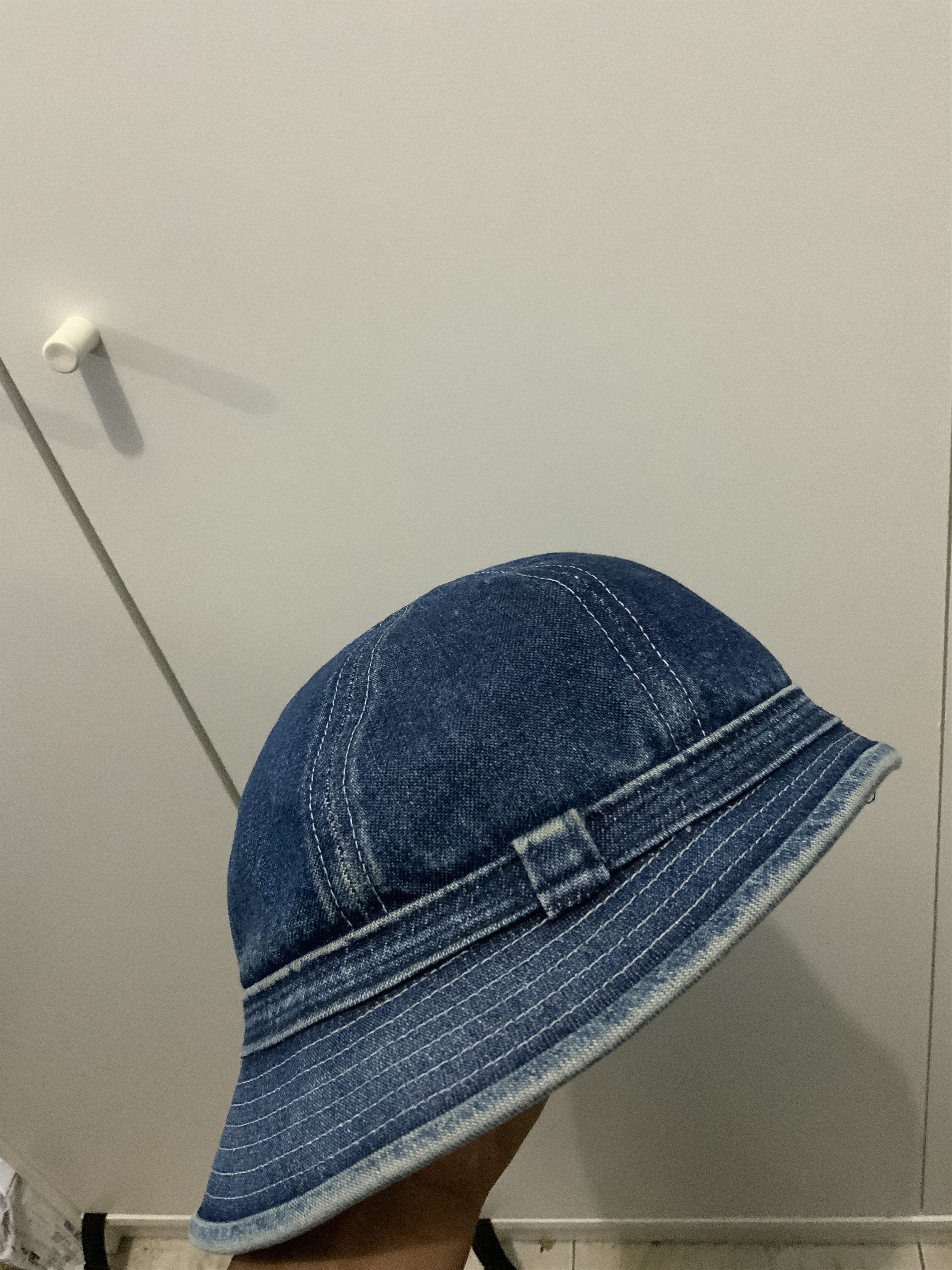 Japanese Brand Denim Doraemon Japan Cartoon Bucket Hat Size ONE SIZE - 11 Thumbnail
