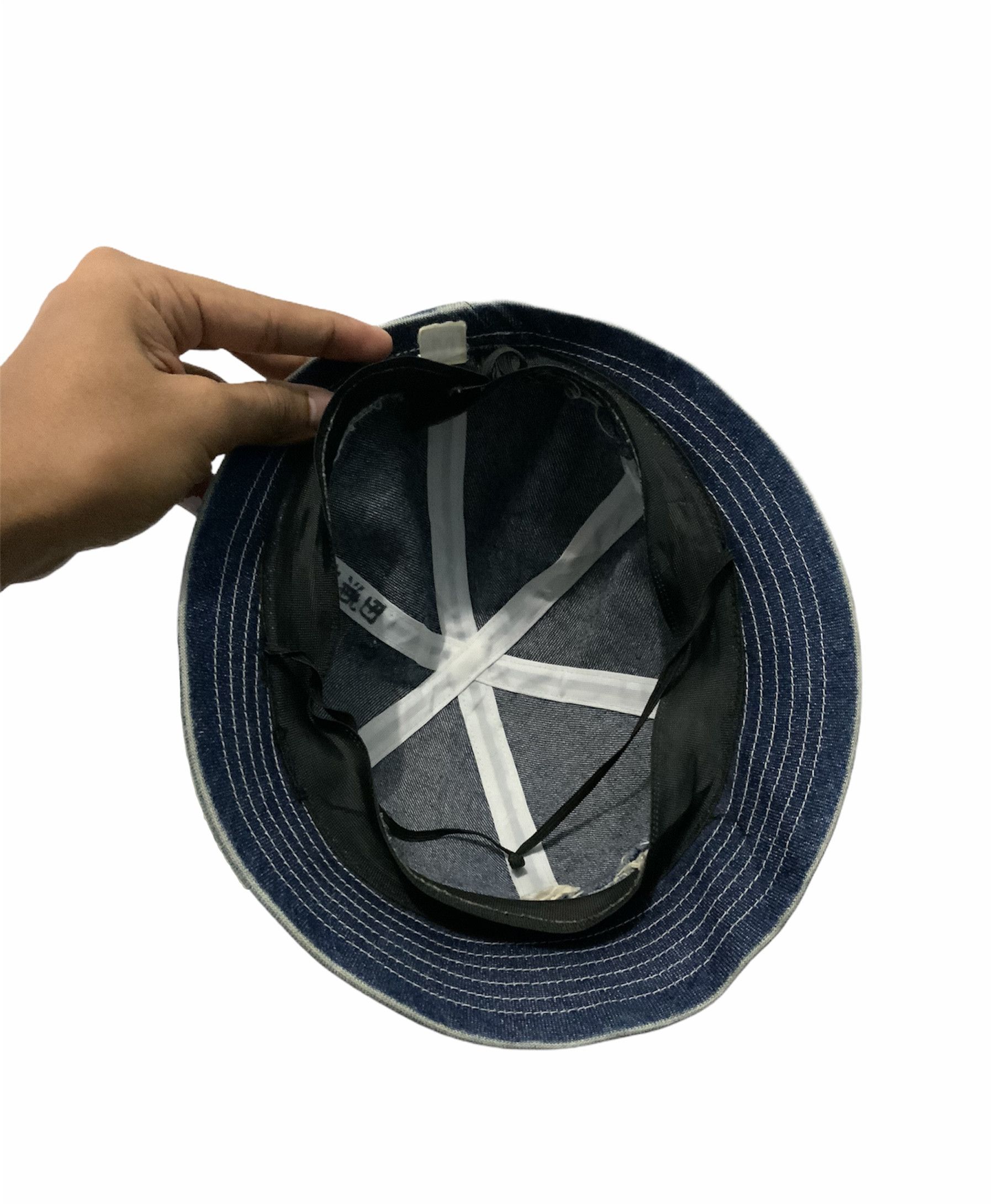 Japanese Brand Denim Doraemon Japan Cartoon Bucket Hat Size ONE SIZE - 8 Thumbnail