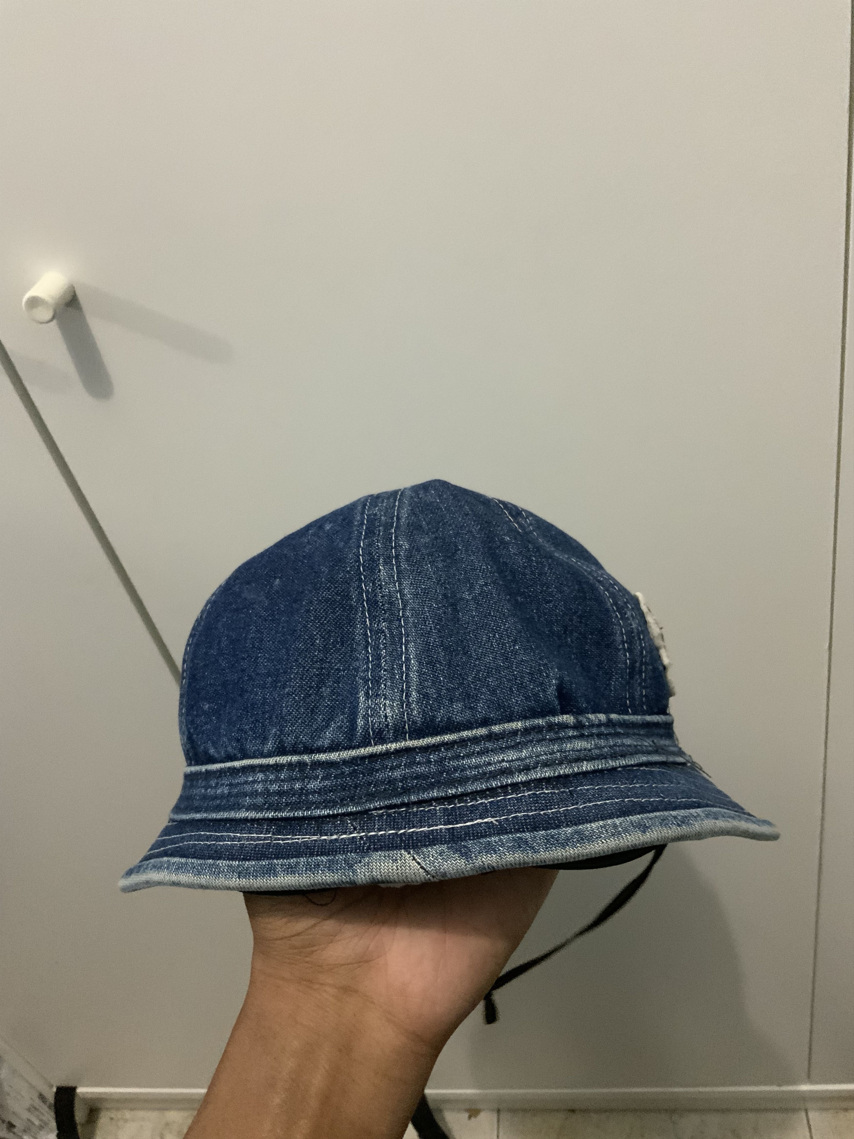 Japanese Brand Denim Doraemon Japan Cartoon Bucket Hat Size ONE SIZE - 12 Thumbnail