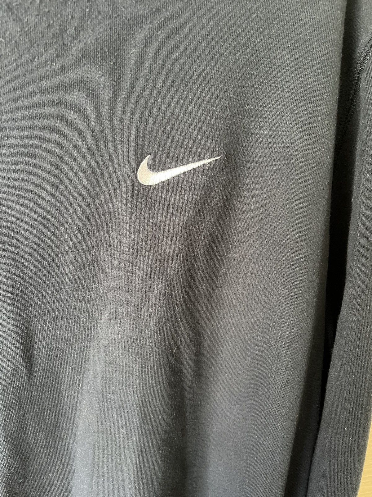 Nike × Vintage Nike vintage black sweatshirt Size US XL / EU 56 / 4 - 2 Thumbnail
